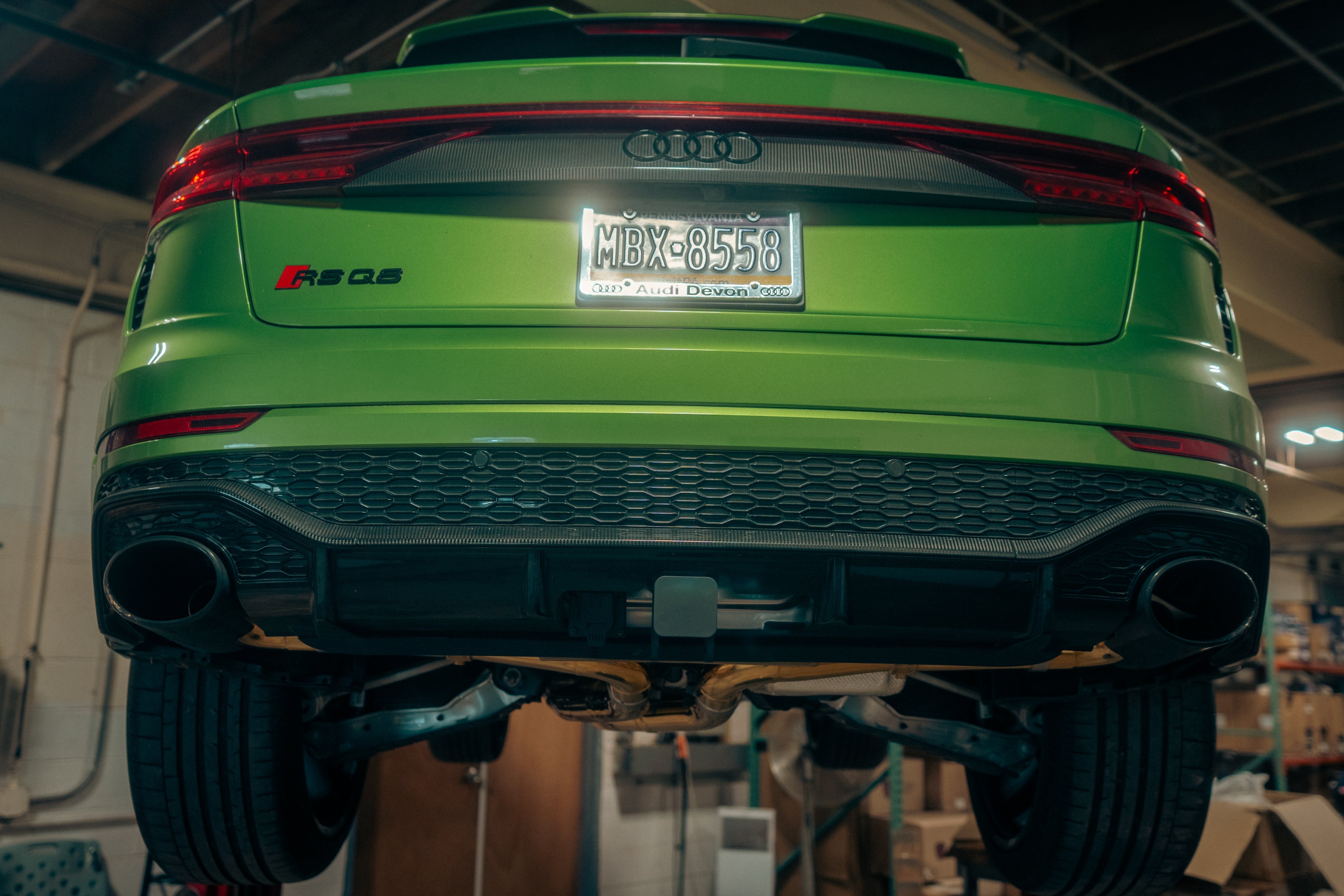AUDI RSQ8 Valved Sport Exhaust system - Legends Auto Parts