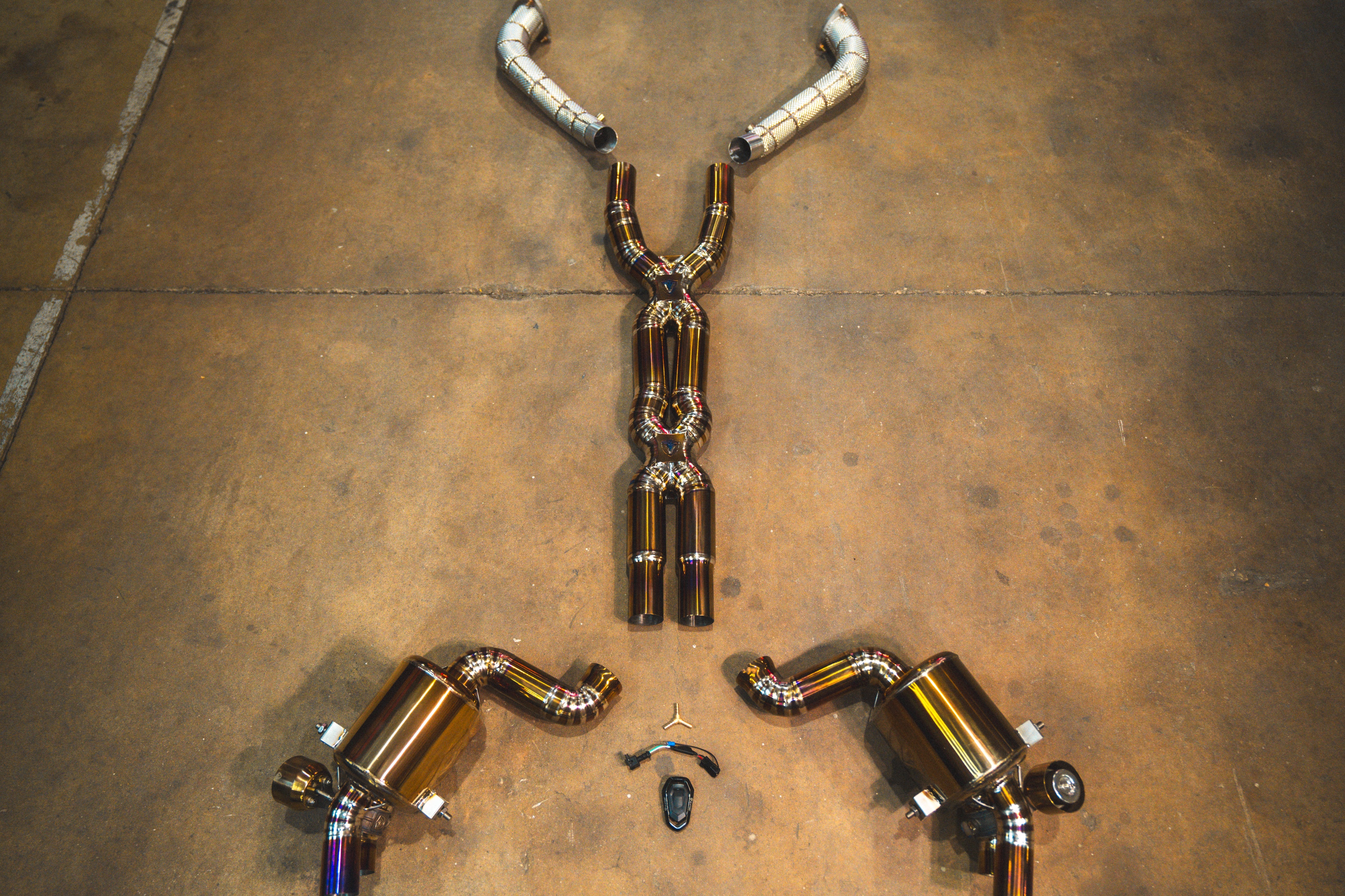 Ferrari California 4.3 V8 Valved Sport Exhaust System - Legends Auto Parts