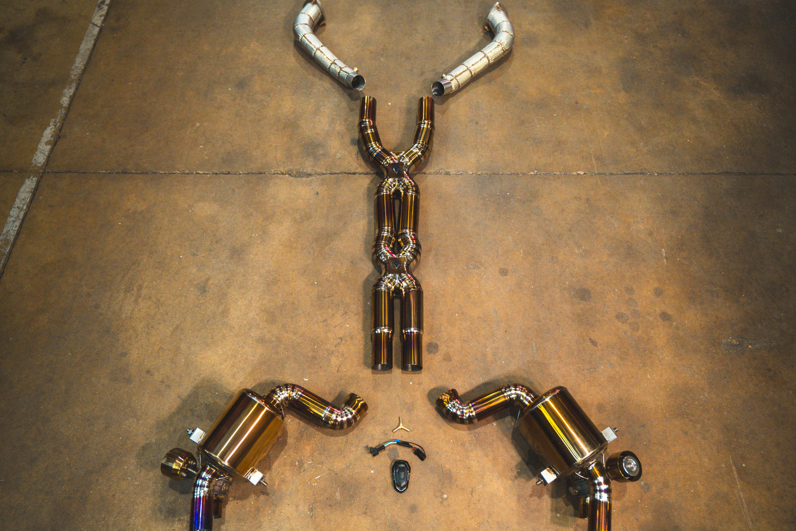 Ferrari California 4.3 V8 Valved Sport Exhaust System - Legends Auto Parts