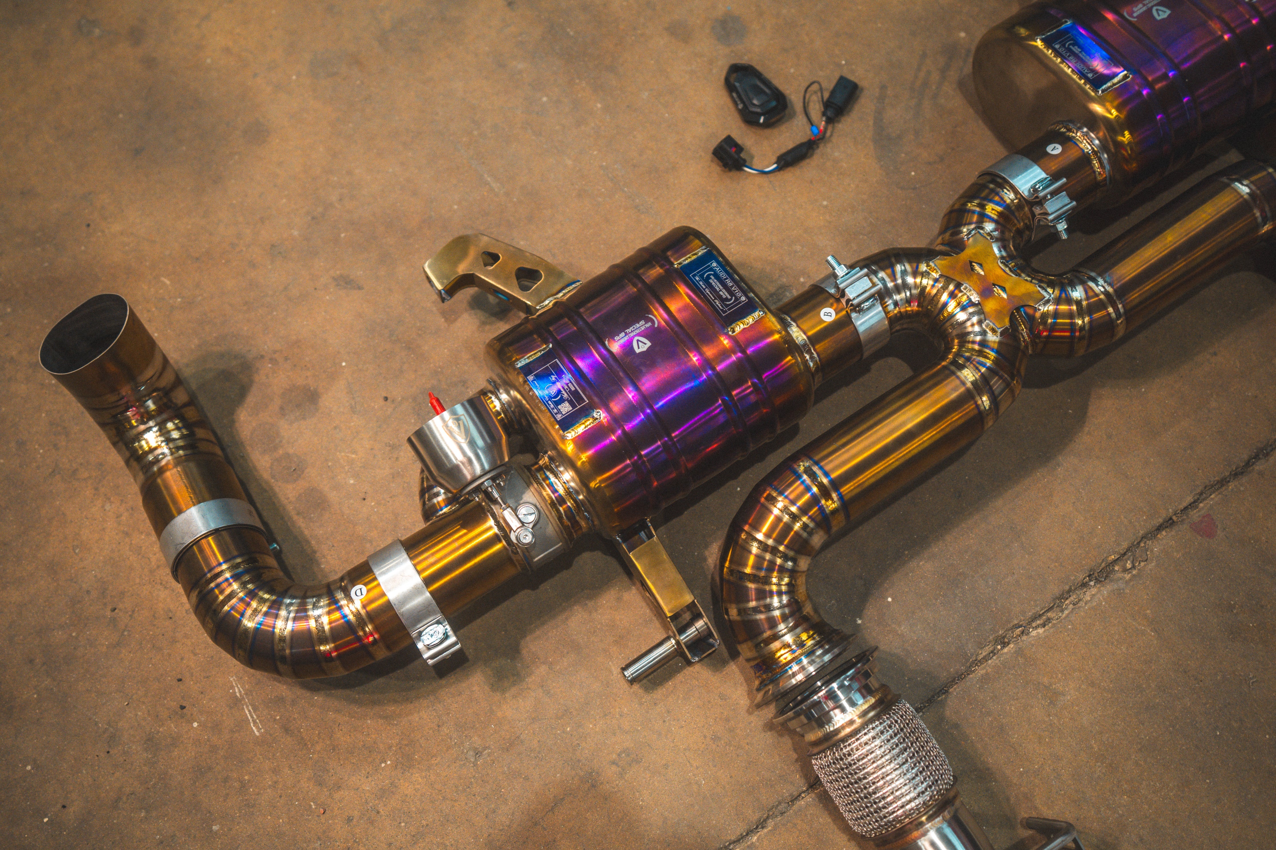 Audi R8 True F1 / Valved Exhaust System - Legends Auto Parts