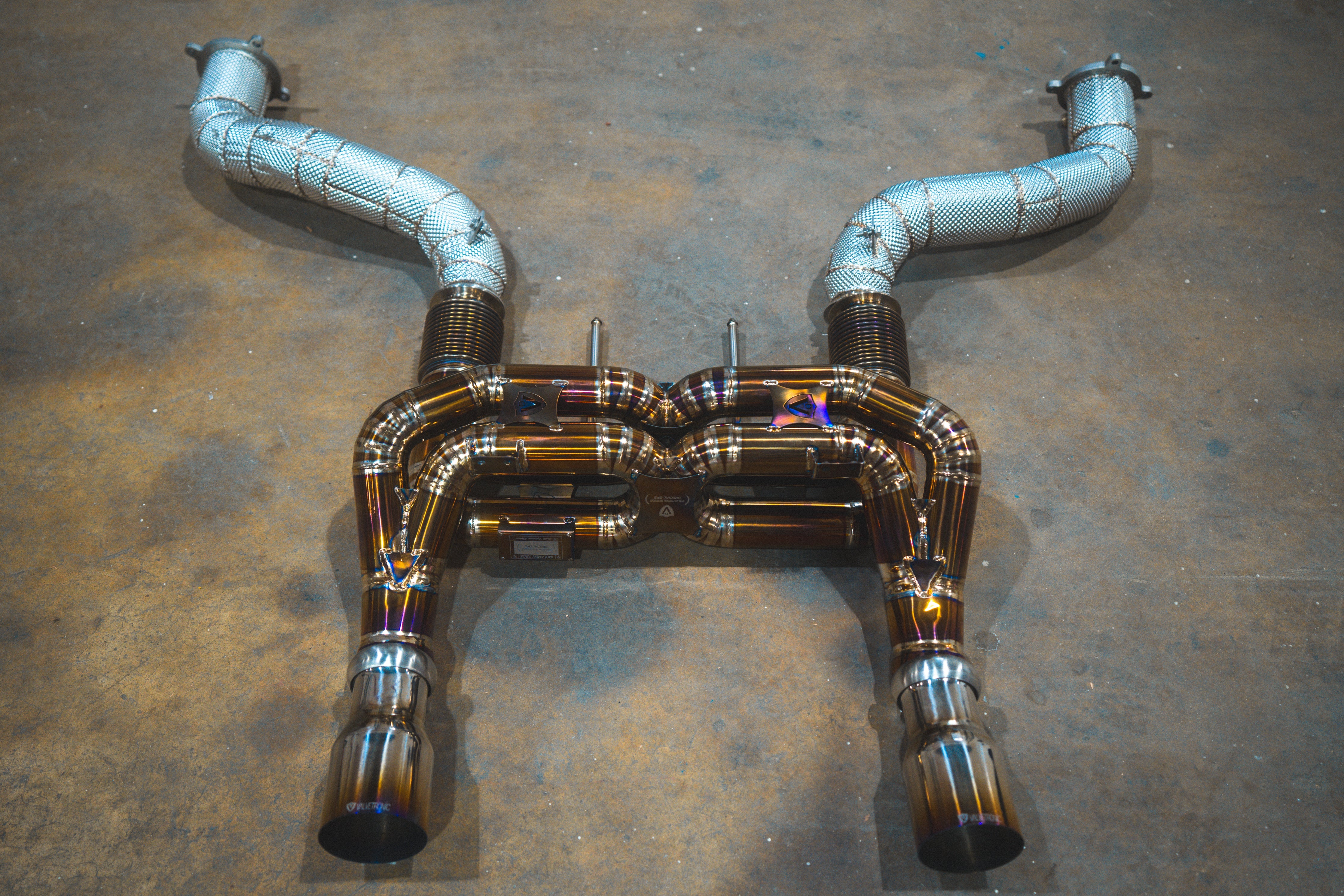 Mclaren 720S Valved Sport Exhaust System - Legends Auto Parts