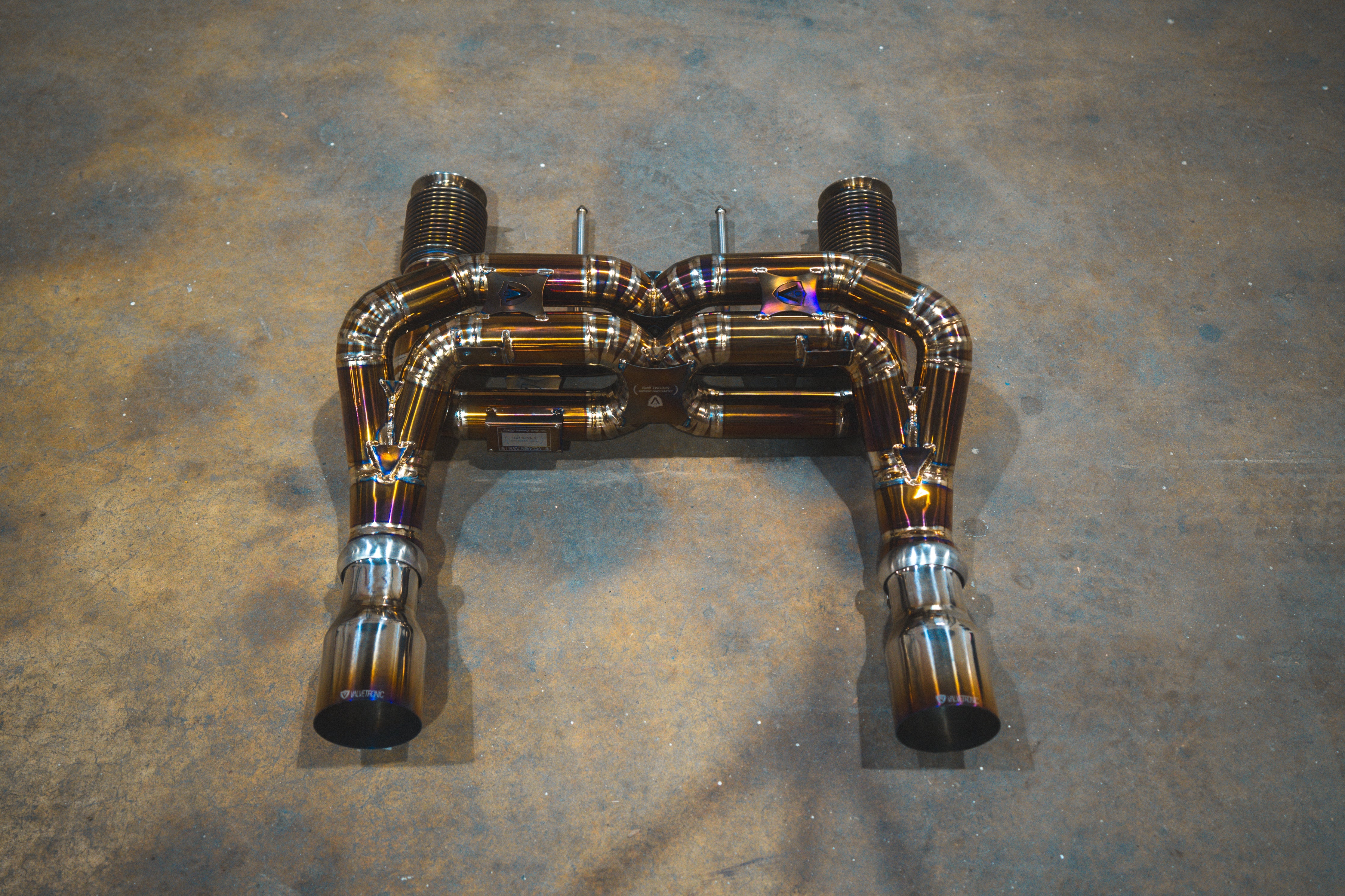 Mclaren 720S Valved Sport Exhaust System - Legends Auto Parts
