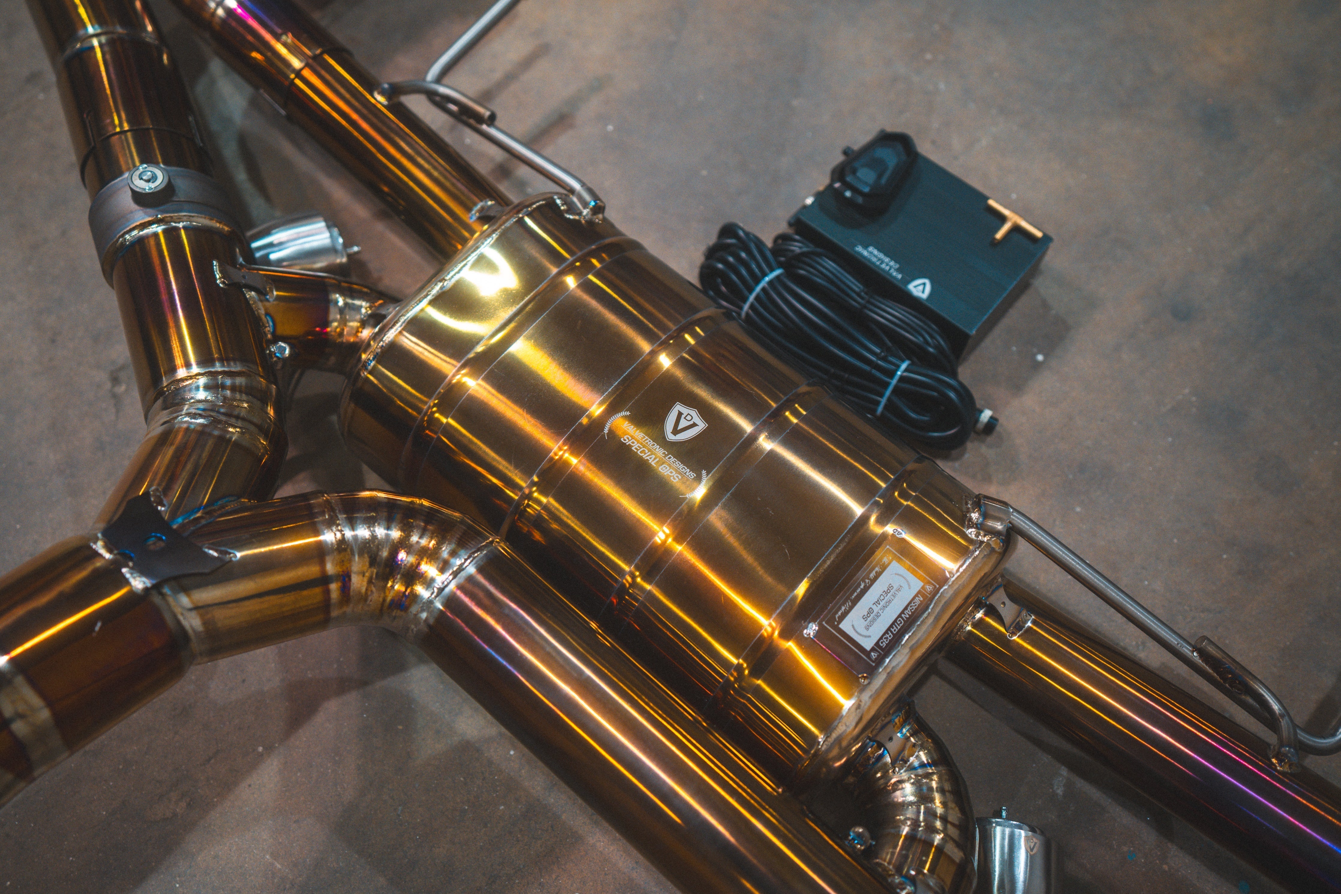 Nissan GTR R35 Valved Sport Exhaust System - Legends Auto Parts