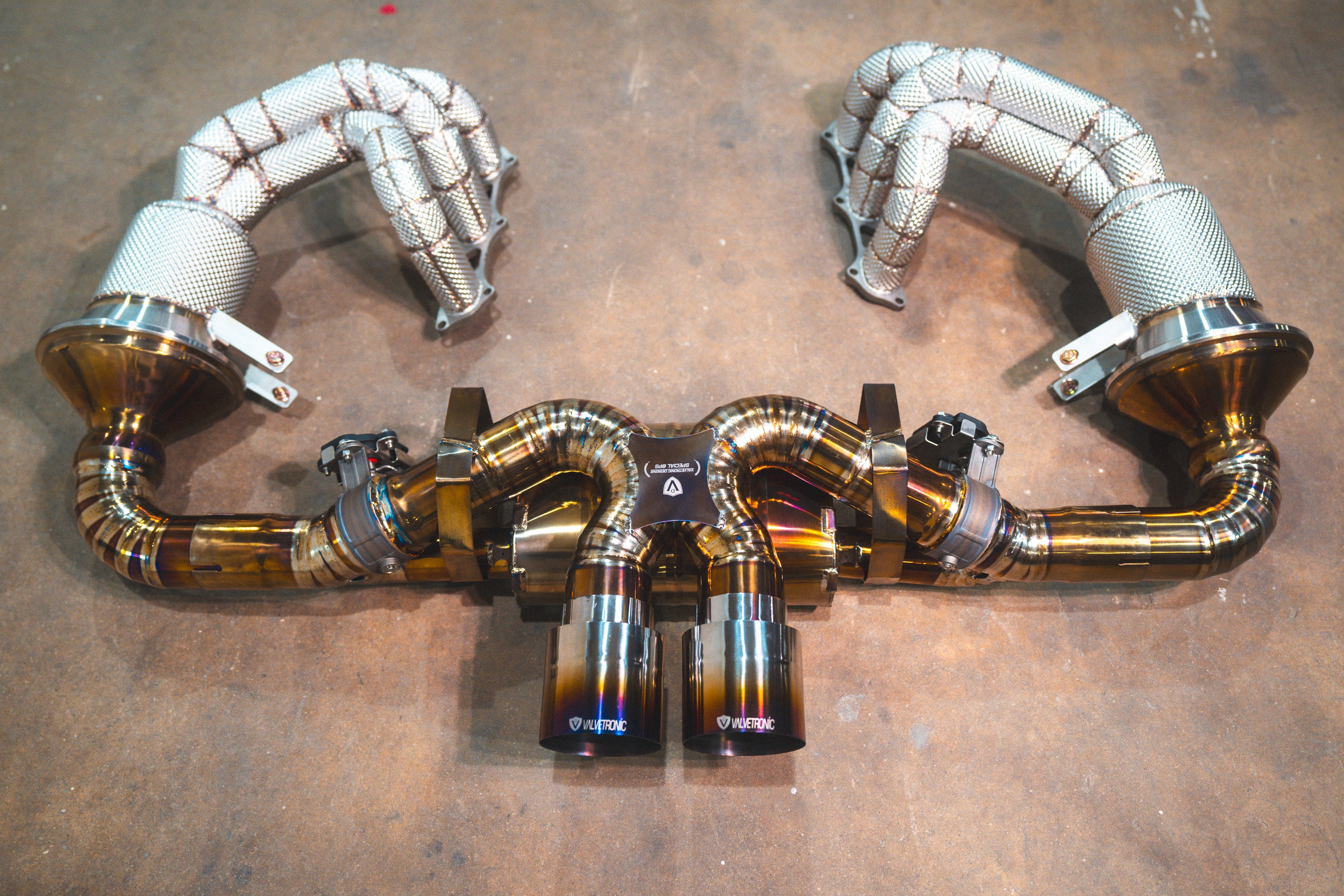 Valvetronic Valved Sport Exhaust System for Porsche 992 GT3/RS - Legends Auto Parts