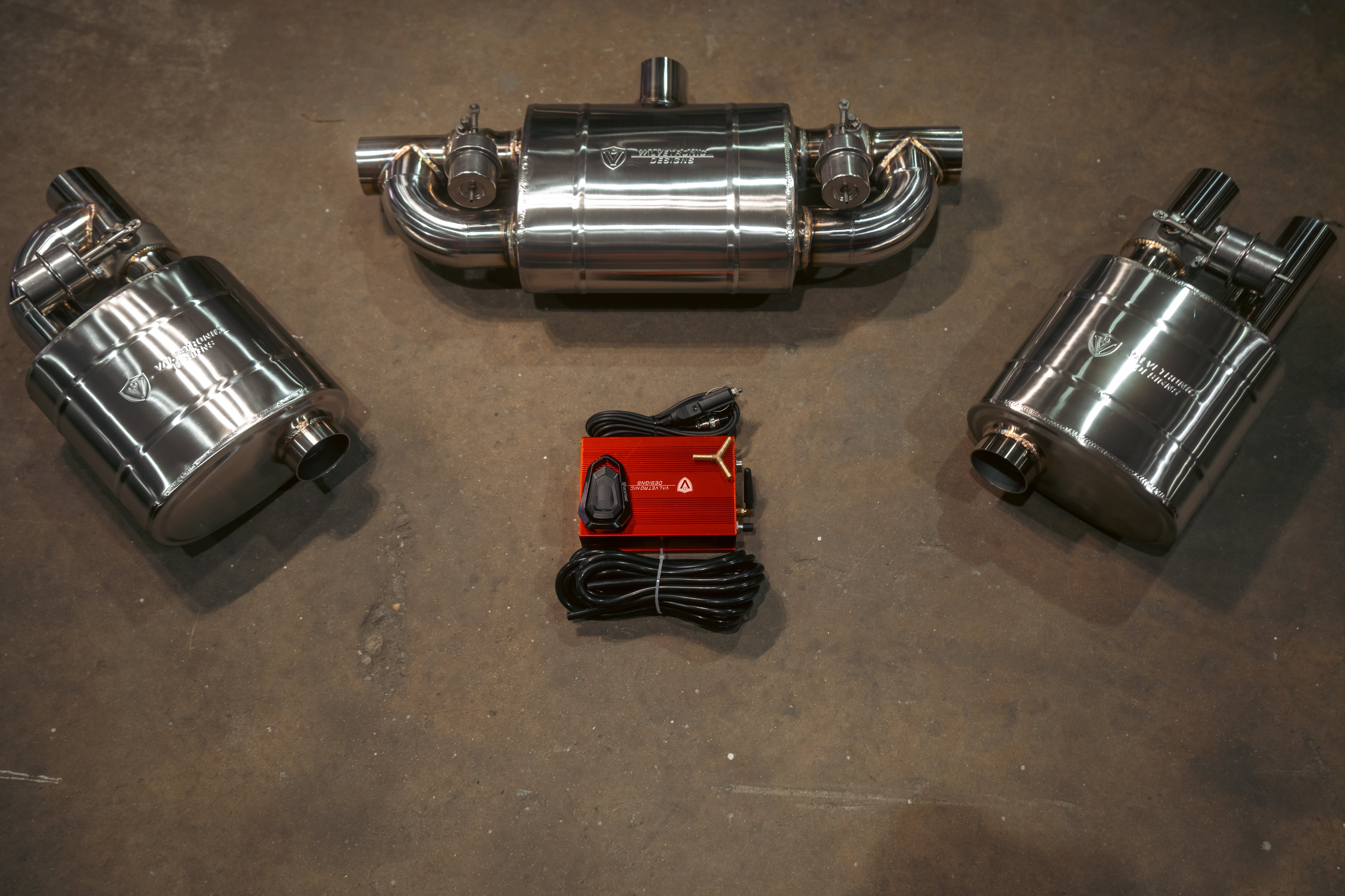 UNIVERSAL VALVED MUFFLER KIT - Legends Auto Parts