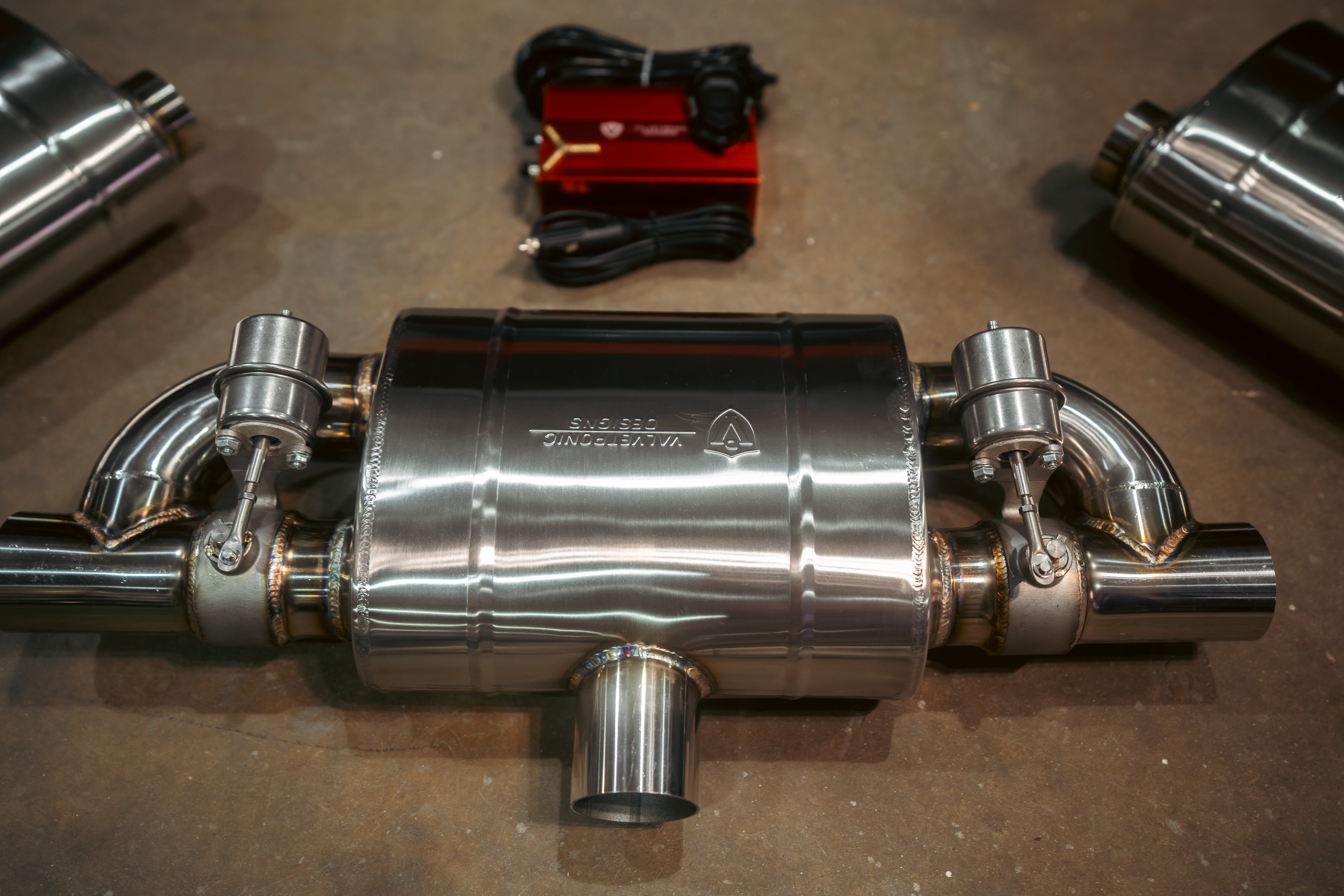 UNIVERSAL VALVED MUFFLER KIT - Legends Auto Parts