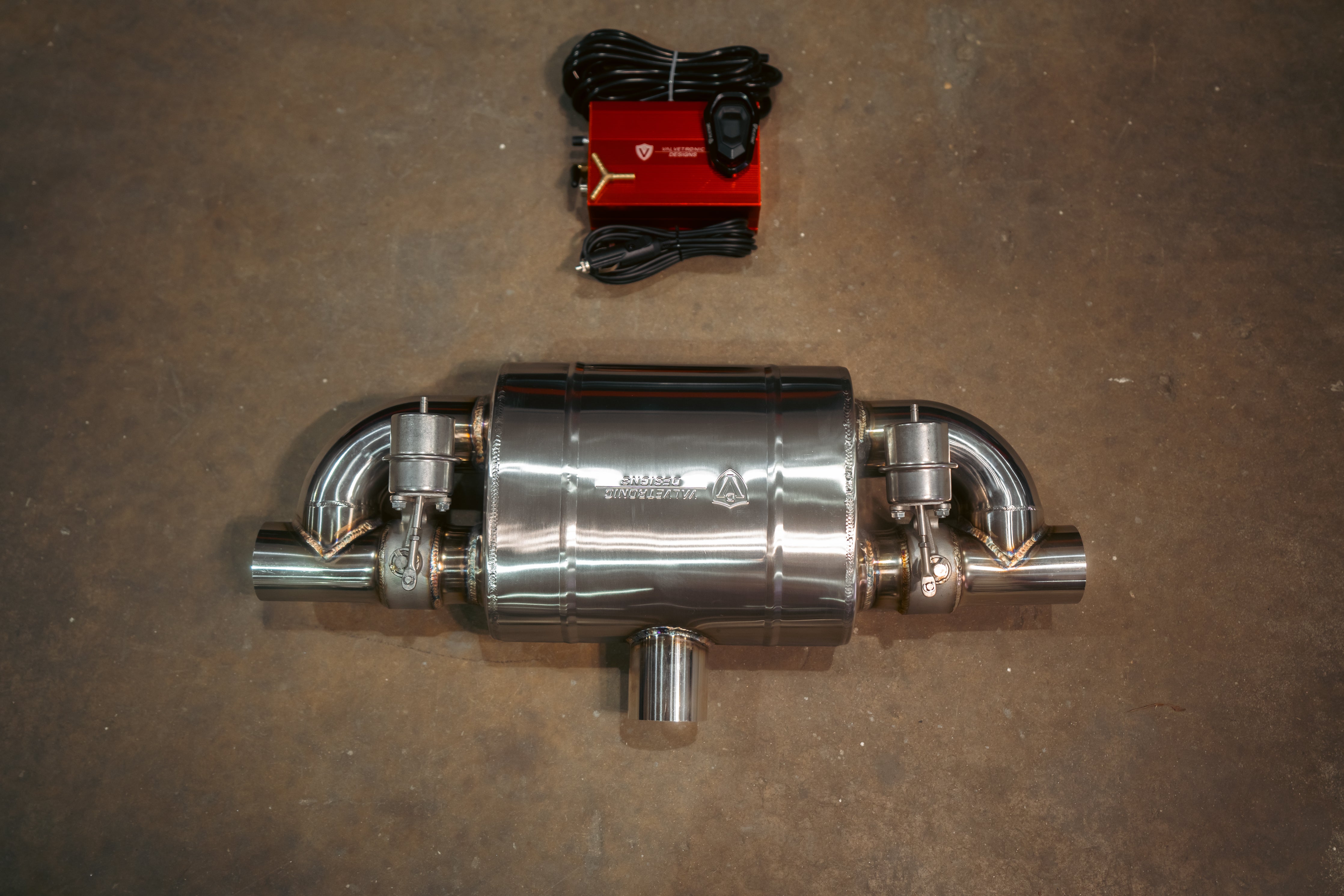 UNIVERSAL VALVED MUFFLER KIT - Legends Auto Parts