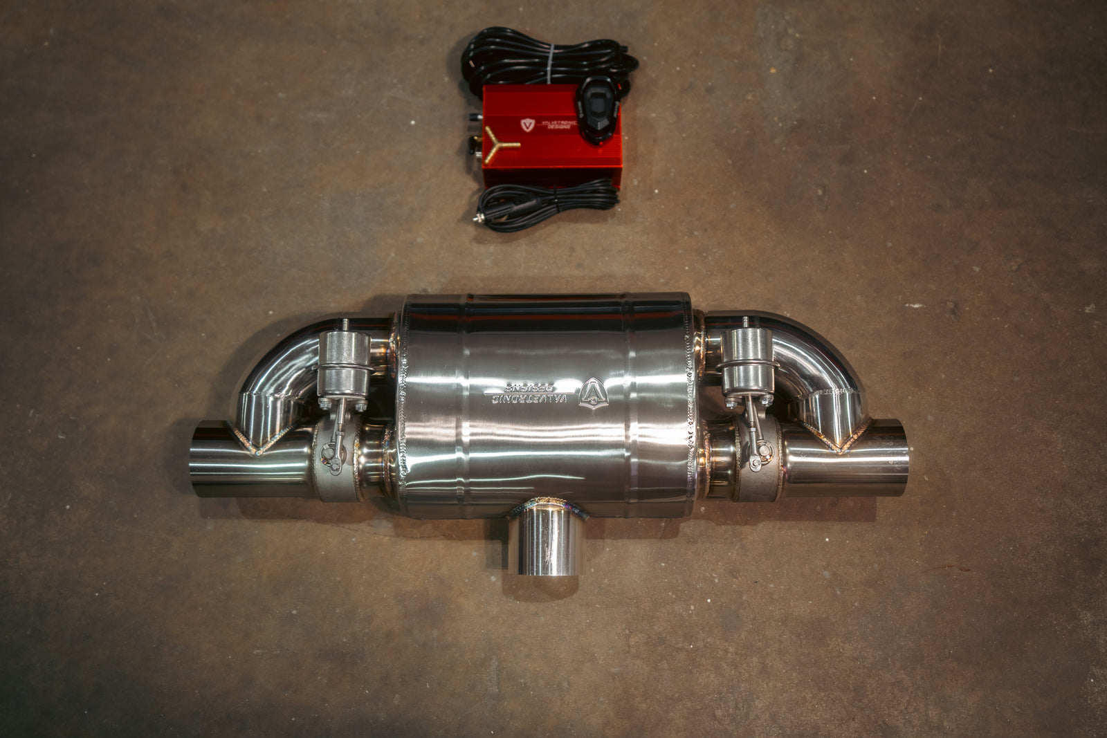 UNIVERSAL VALVED MUFFLER KIT - Legends Auto Parts