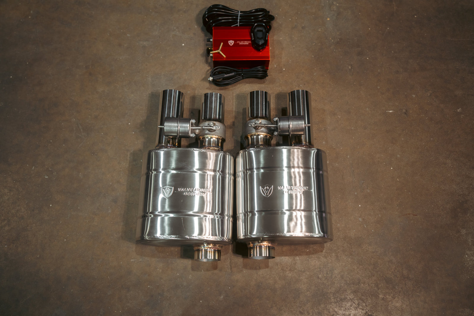 UNIVERSAL VALVED MUFFLER KIT - Legends Auto Parts