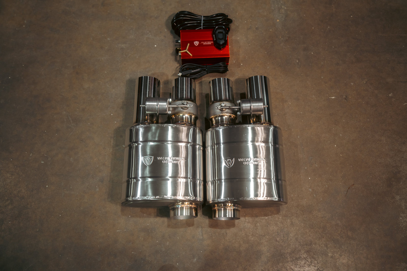 UNIVERSAL VALVED MUFFLER KIT - Legends Auto Parts
