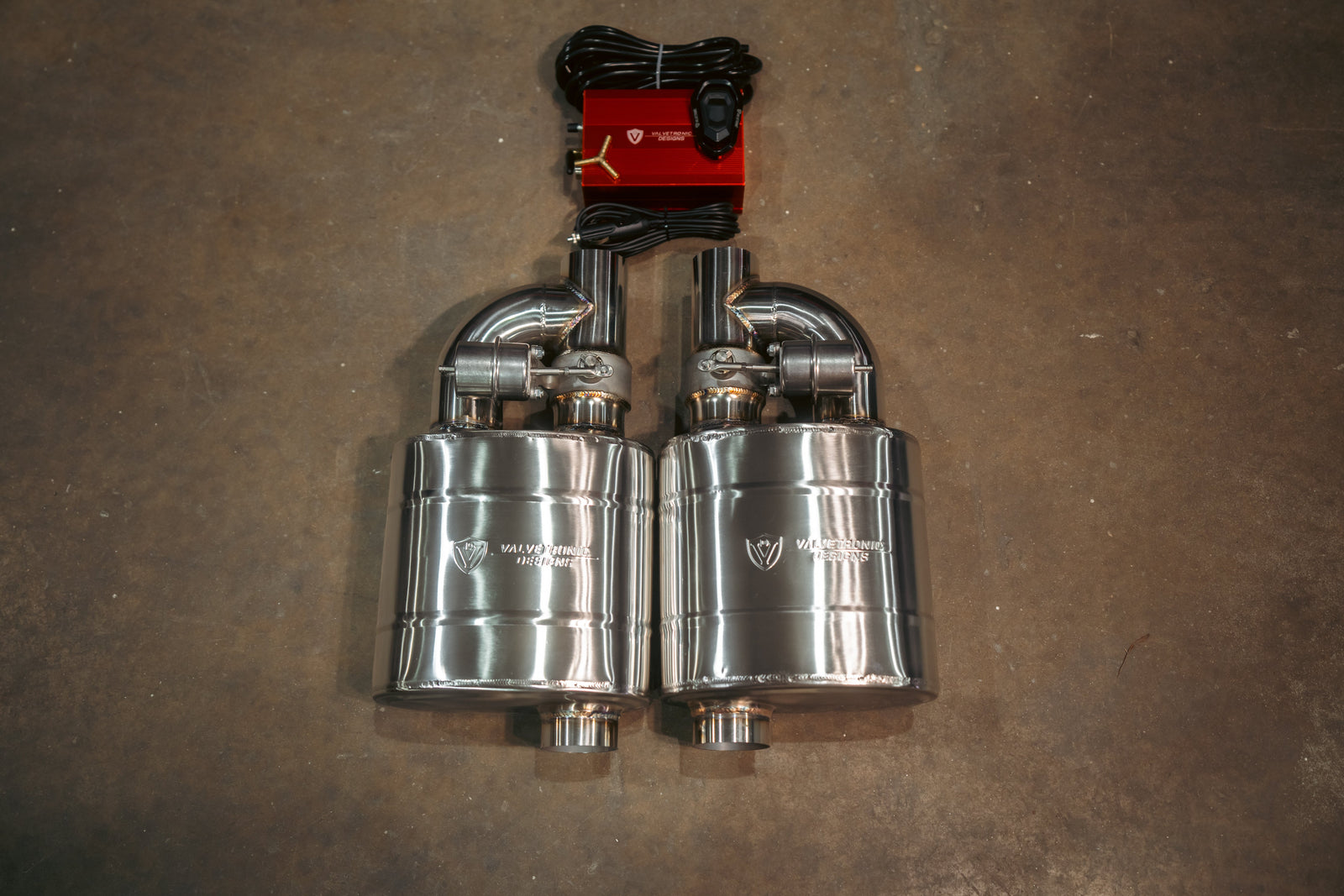 UNIVERSAL VALVED MUFFLER KIT - Legends Auto Parts