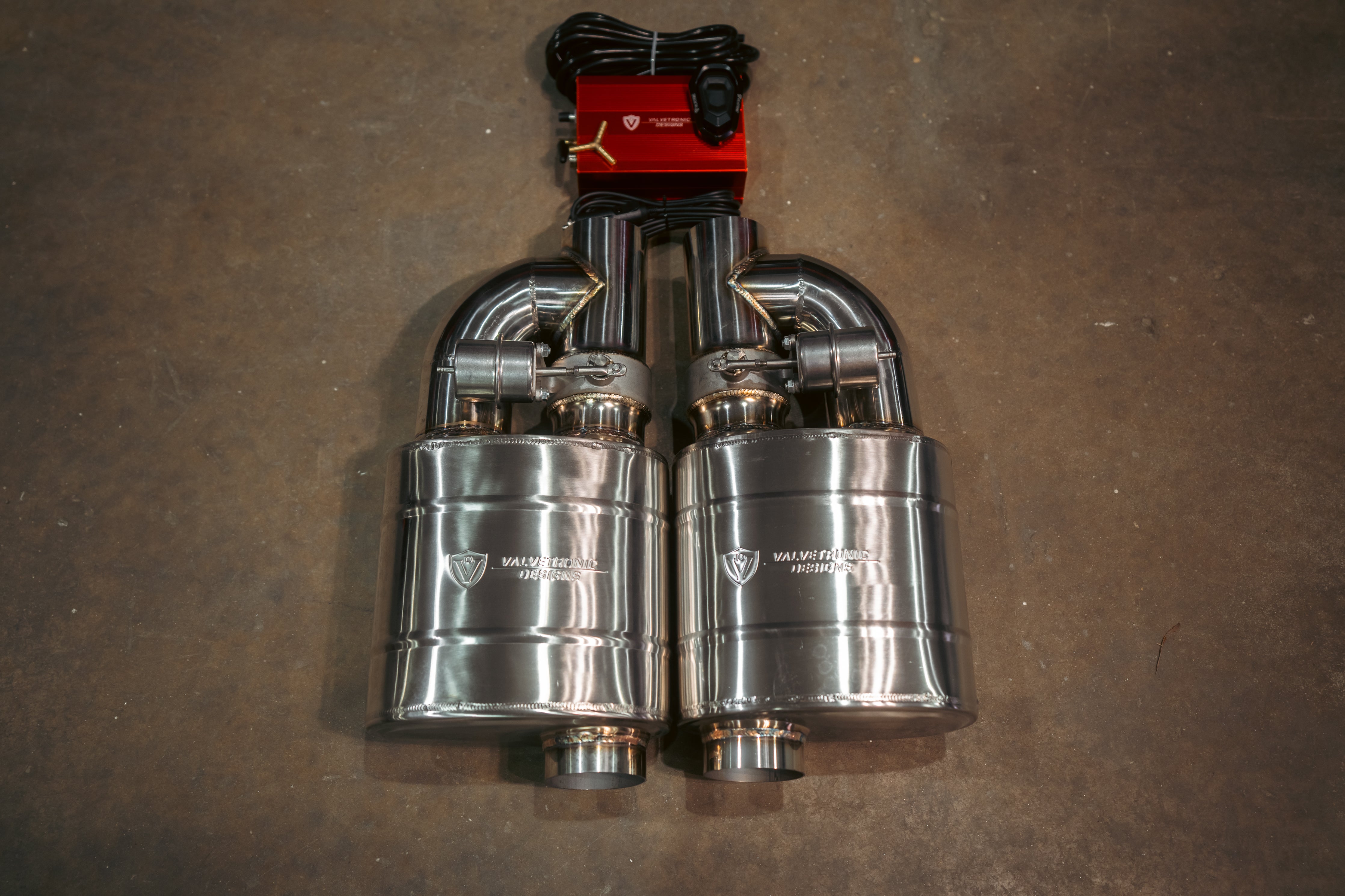 UNIVERSAL VALVED MUFFLER KIT - Legends Auto Parts