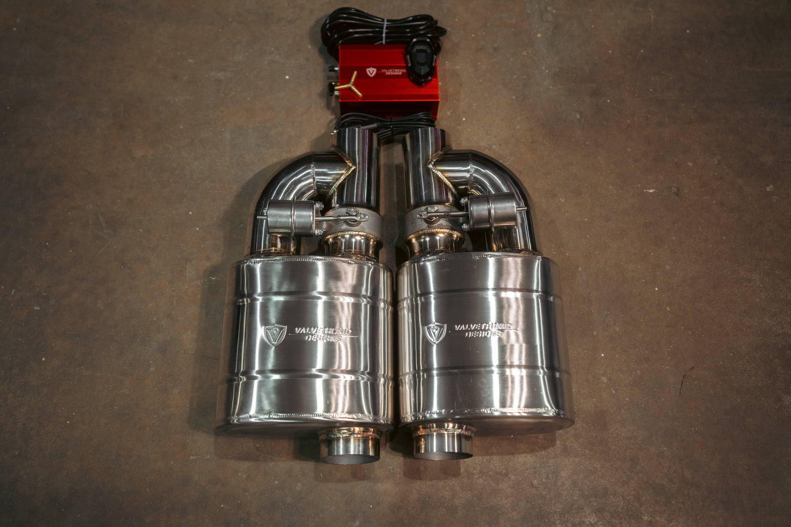 UNIVERSAL VALVED MUFFLER KIT - Legends Auto Parts