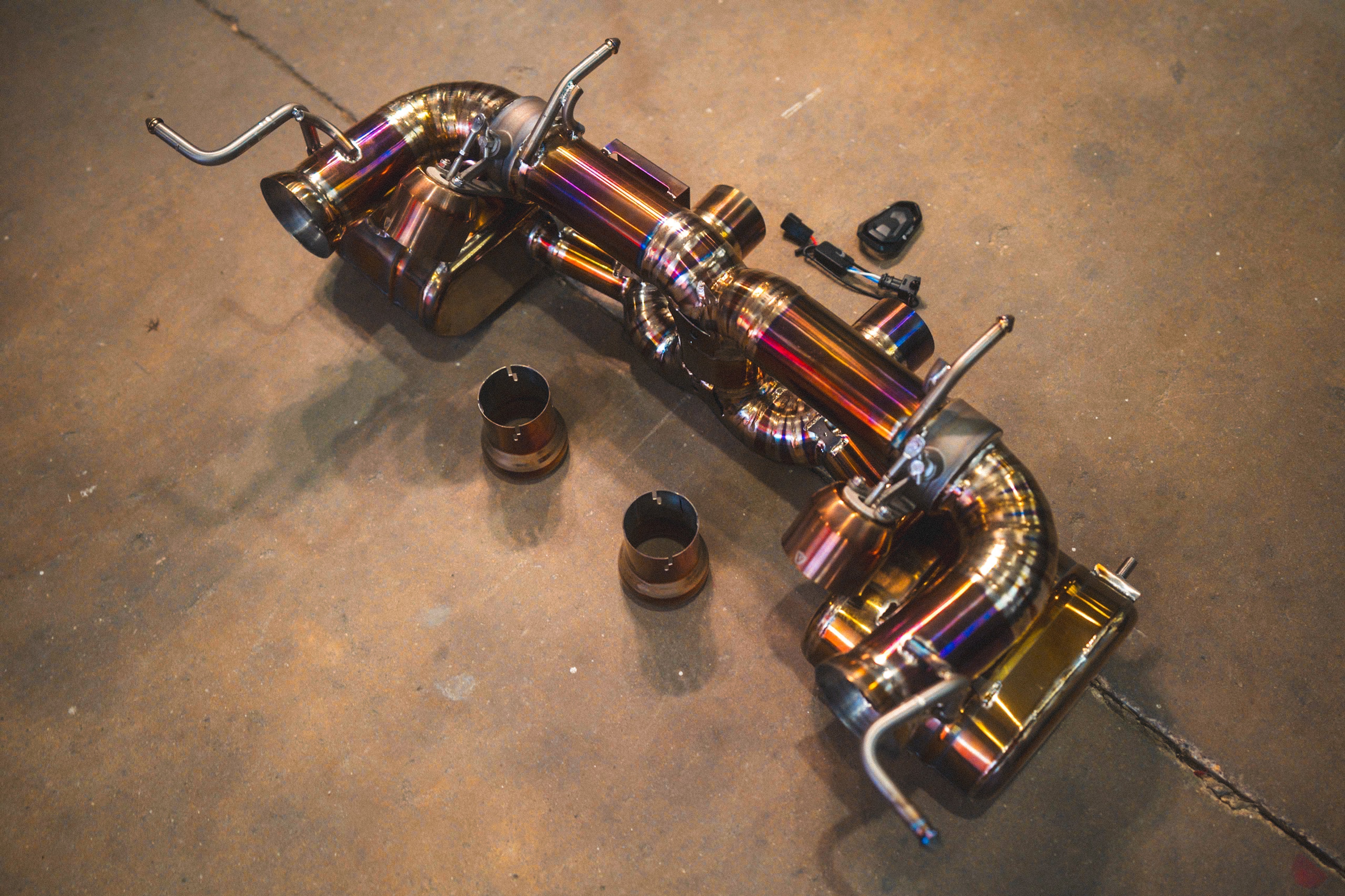 Ferrari 458 Italia Valved Sport Exhaust System - Legends Auto Parts