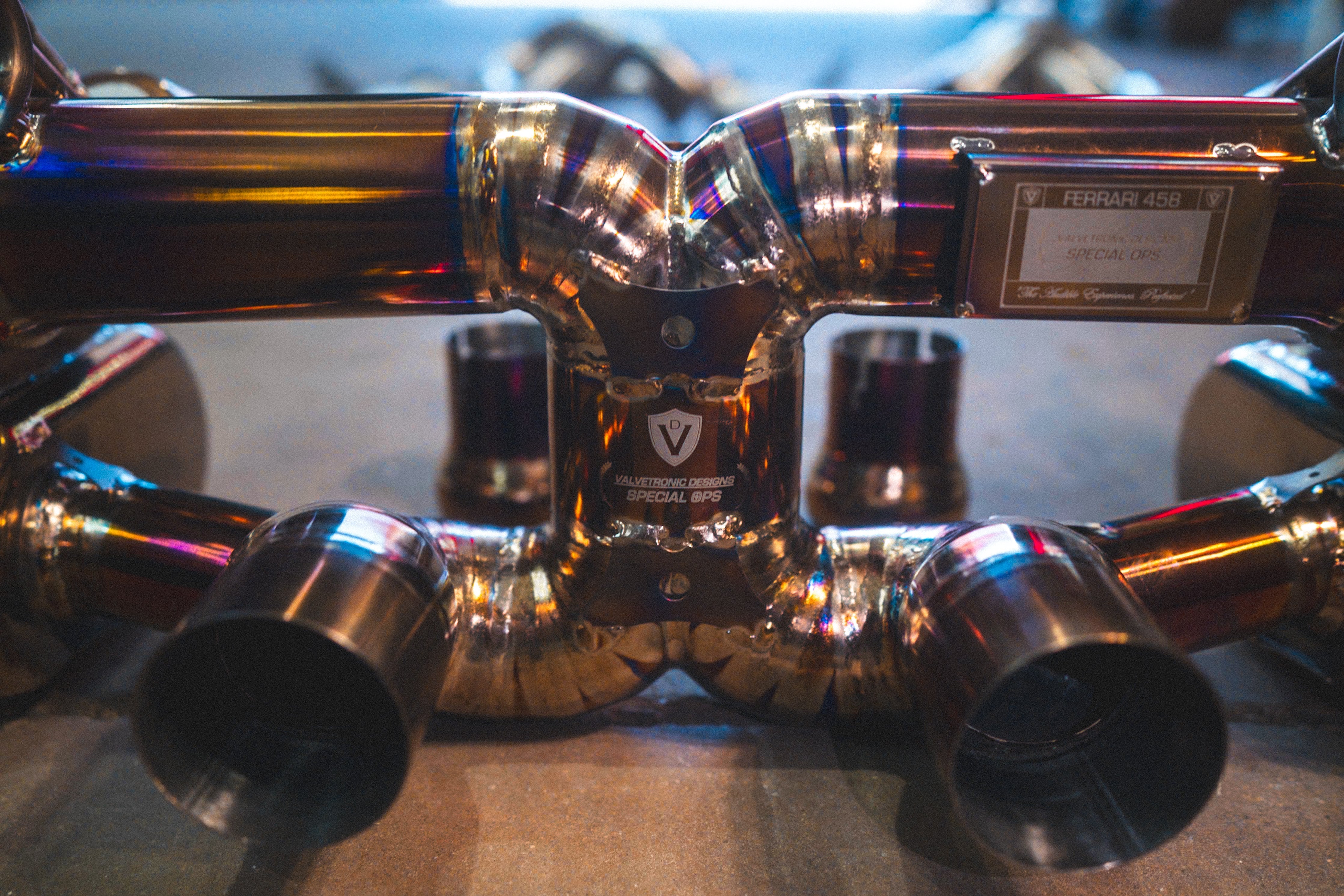 Ferrari 458 Italia Valved Sport Exhaust System - Legends Auto Parts