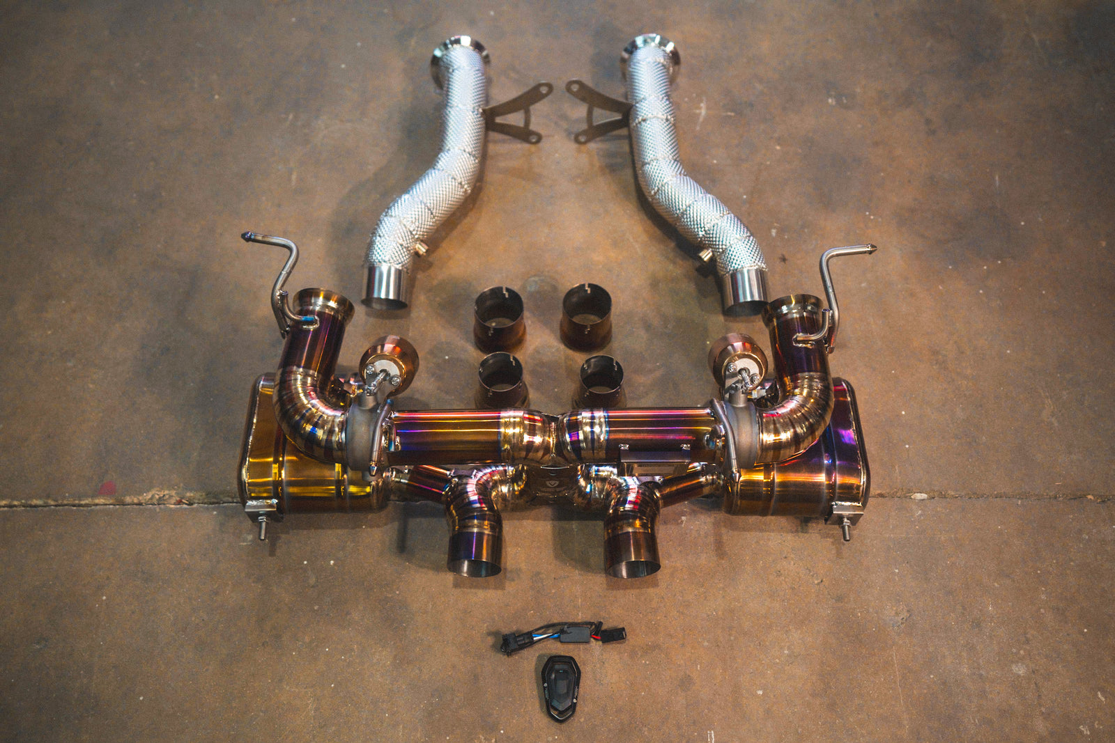 Ferrari 458 Italia Valved Sport Exhaust System - Legends Auto Parts