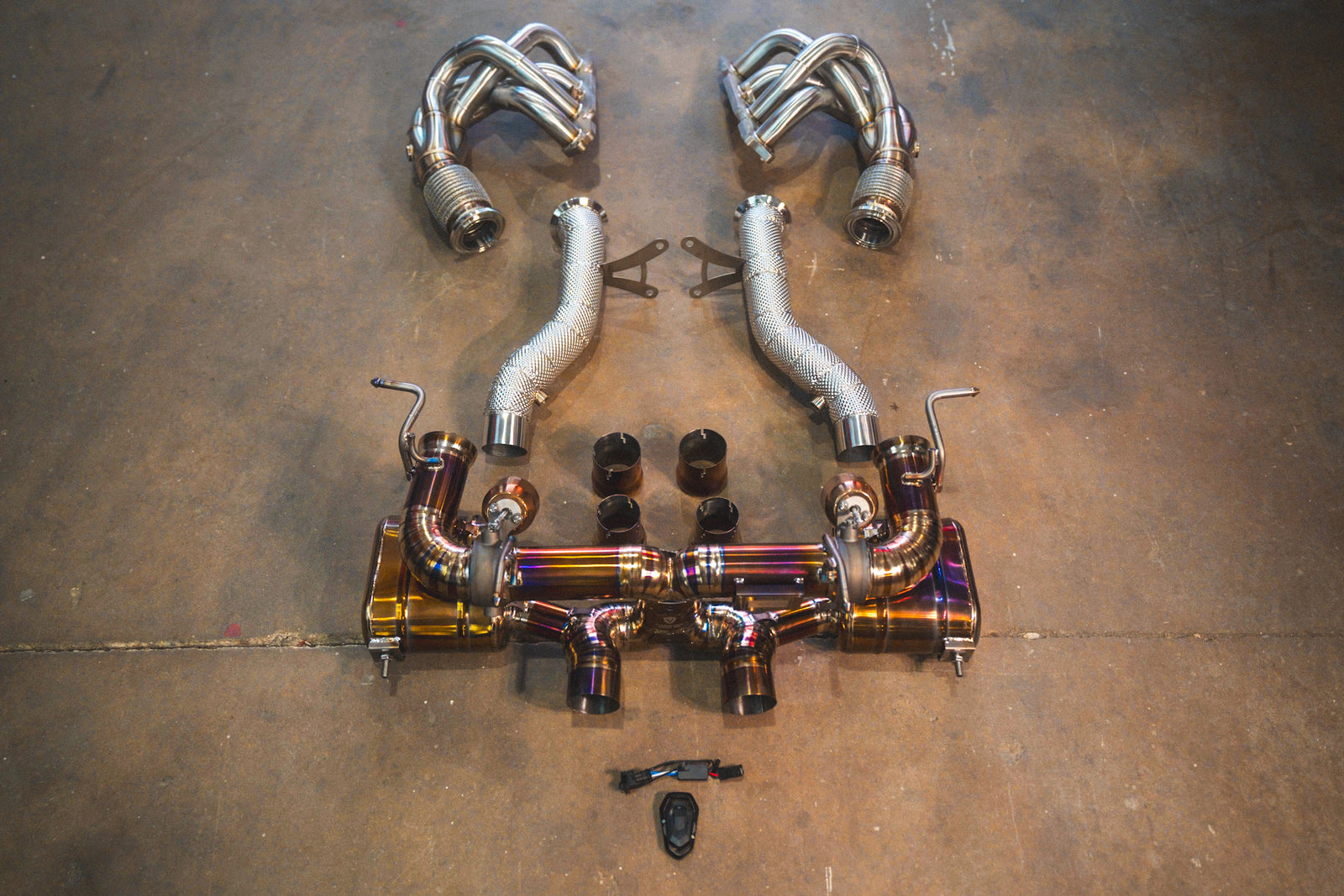 Ferrari 458 Italia Valved Sport Exhaust System - Legends Auto Parts
