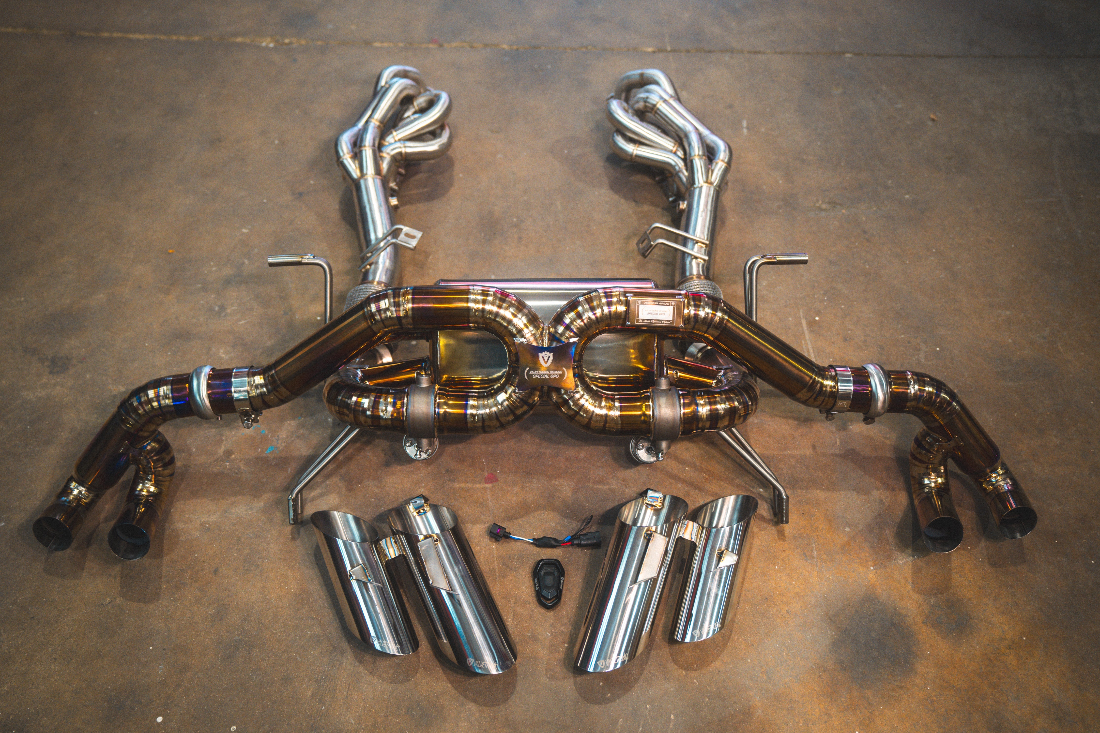 Valvetronic Lamborghini Huracan Valved Sport Exhaust System - Legends Auto Parts