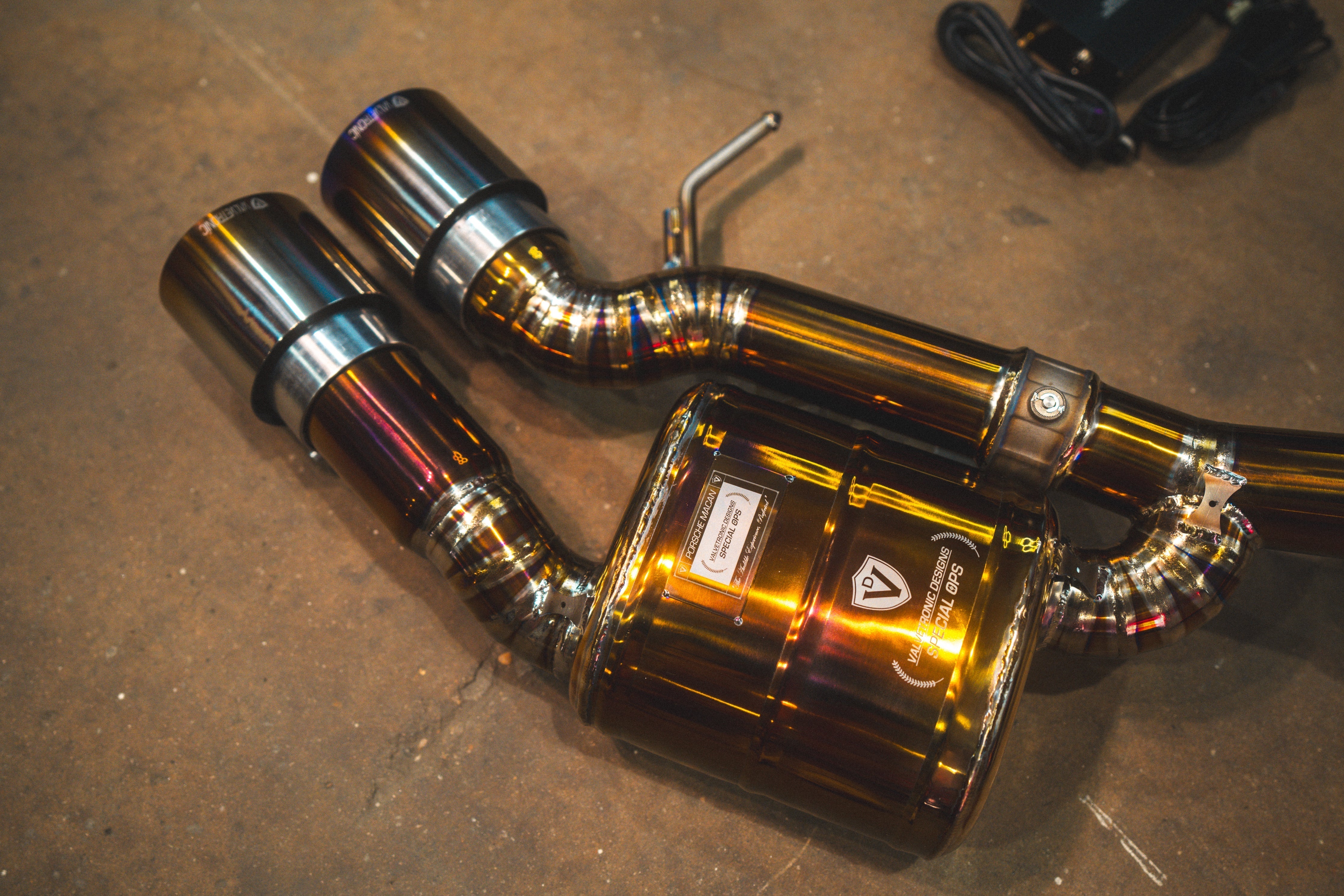 Valvetronic Valved Sport Exhaust System for Porsche Macan - Legends Auto Parts