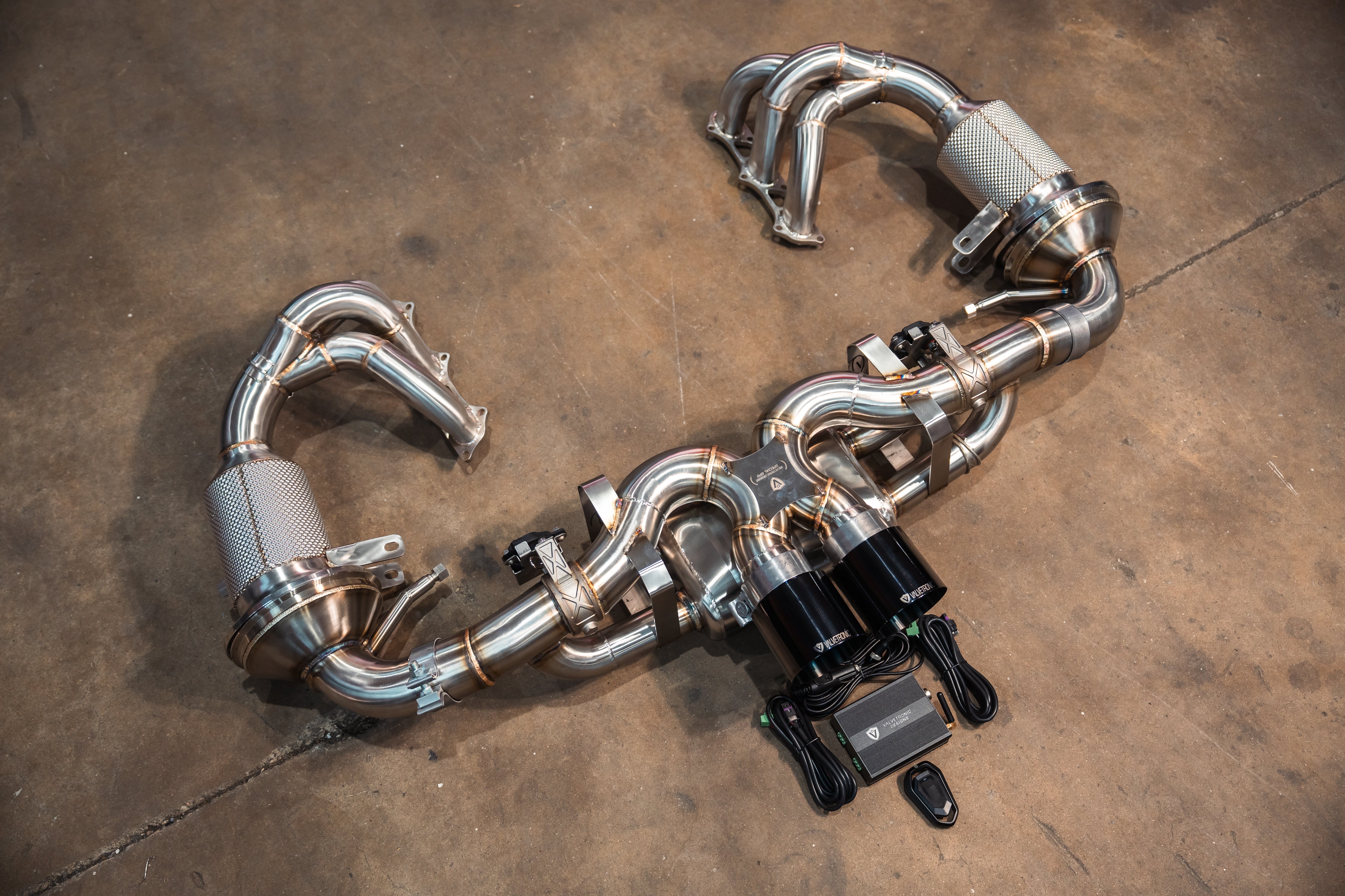 Valvetronic Valved Sport Exhaust System for Porsche 992 GT3/RS - Legends Auto Parts