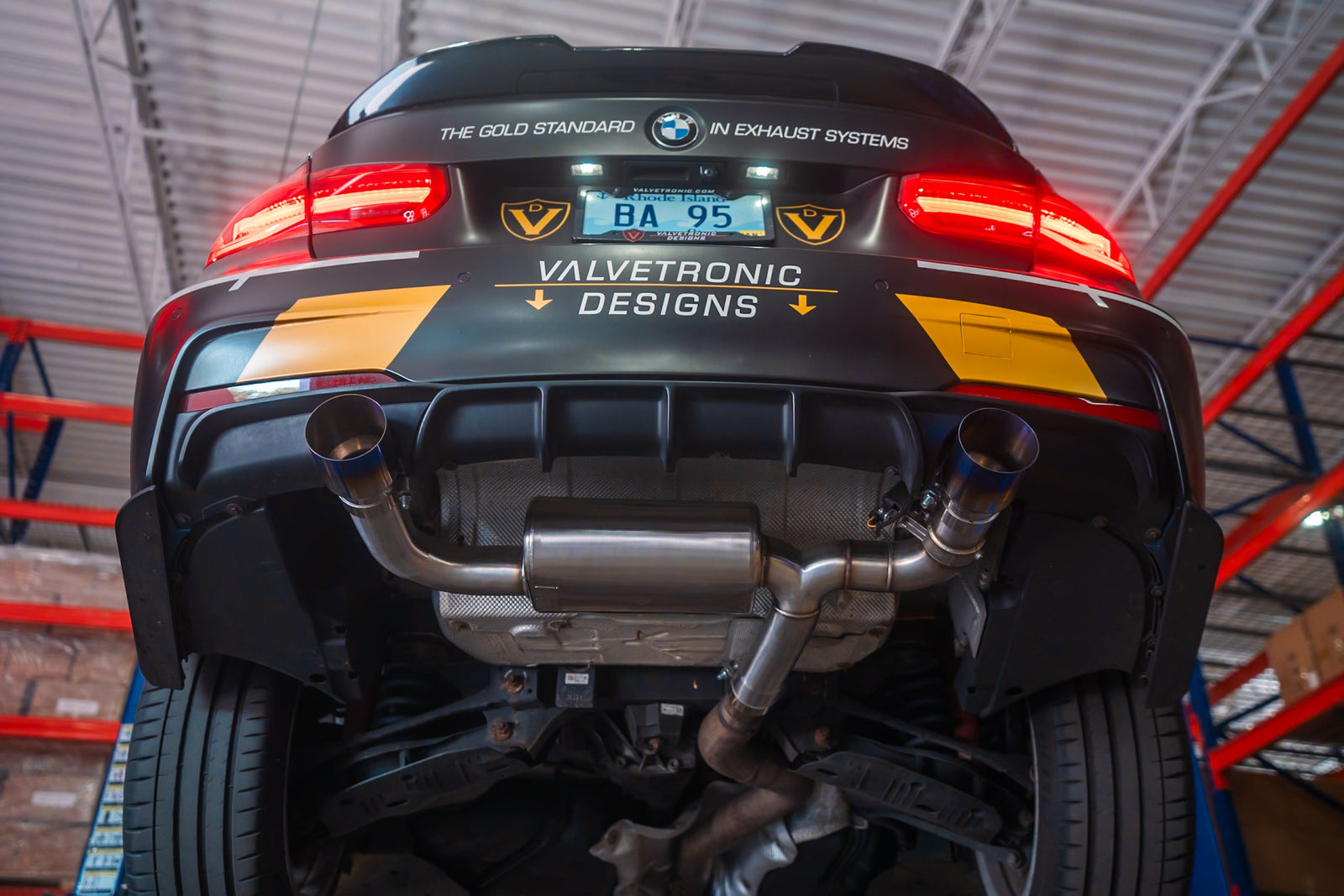 BMW F30 / F22 / F36 / F32 Valved Sport Exhaust System (Axleback) F chassis - Legends Auto Parts