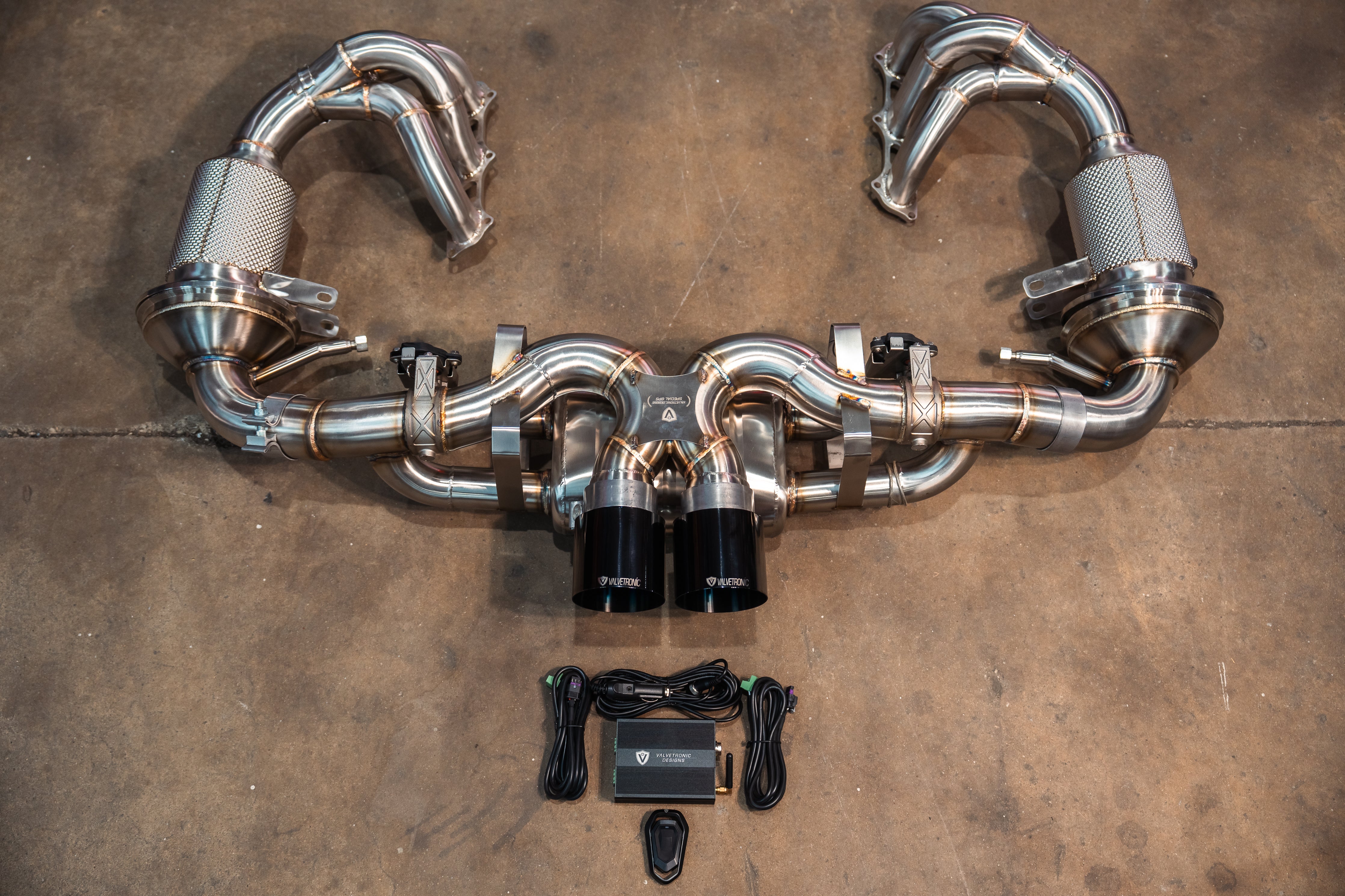 Valvetronic Valved Sport Exhaust System for Porsche 992 GT3/RS - Legends Auto Parts