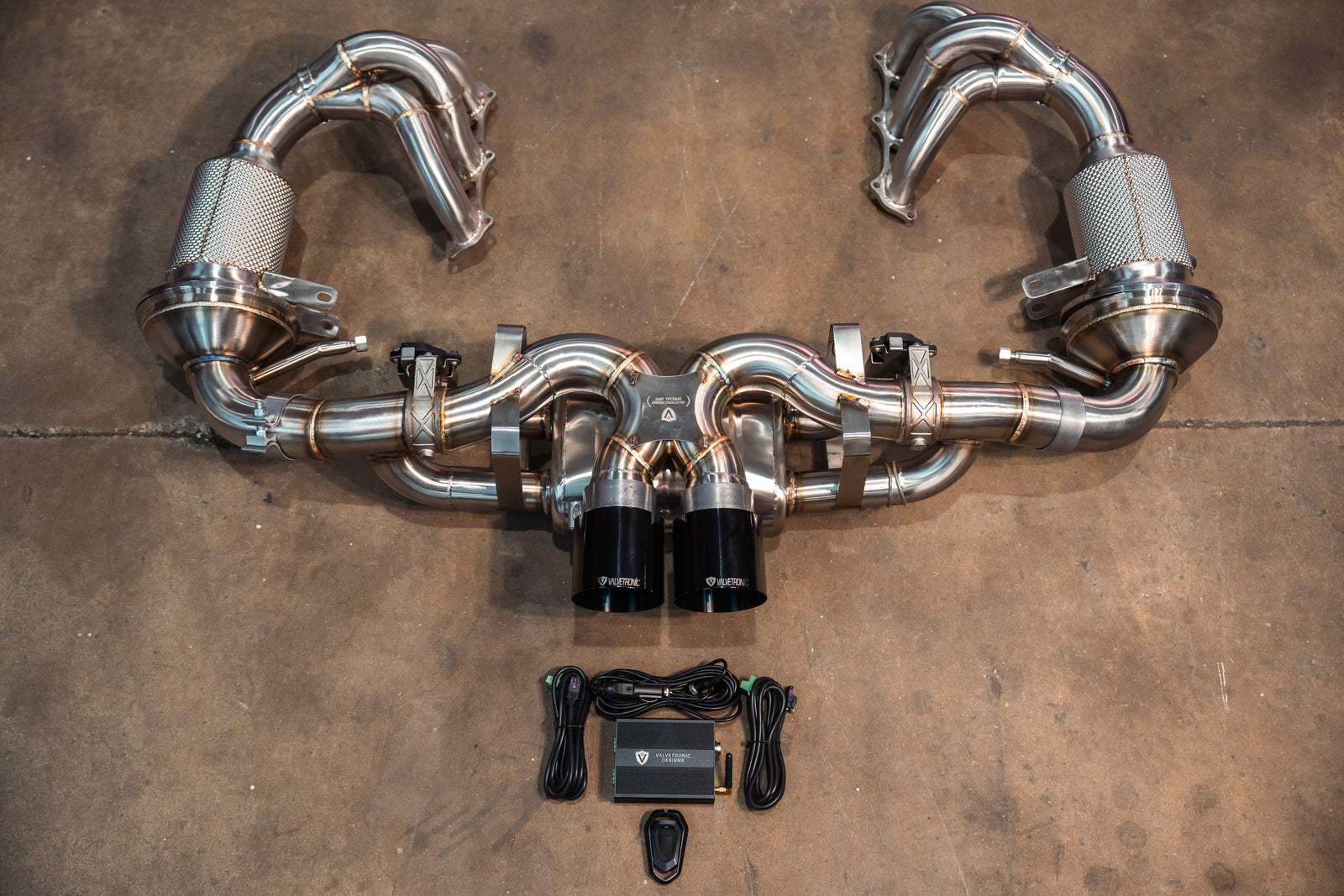 Valvetronic Valved Sport Exhaust System for Porsche 992 GT3/RS - Legends Auto Parts