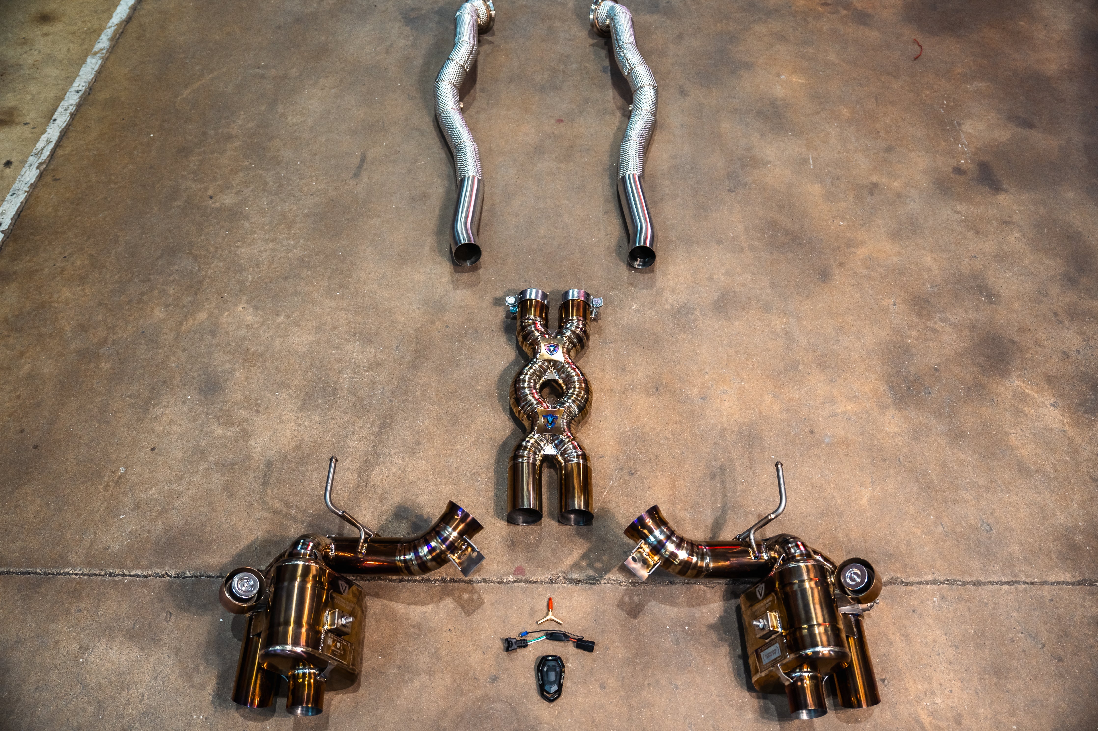 Ferrari F12 / 812 Valved Sport Exhaust System - Legends Auto Parts