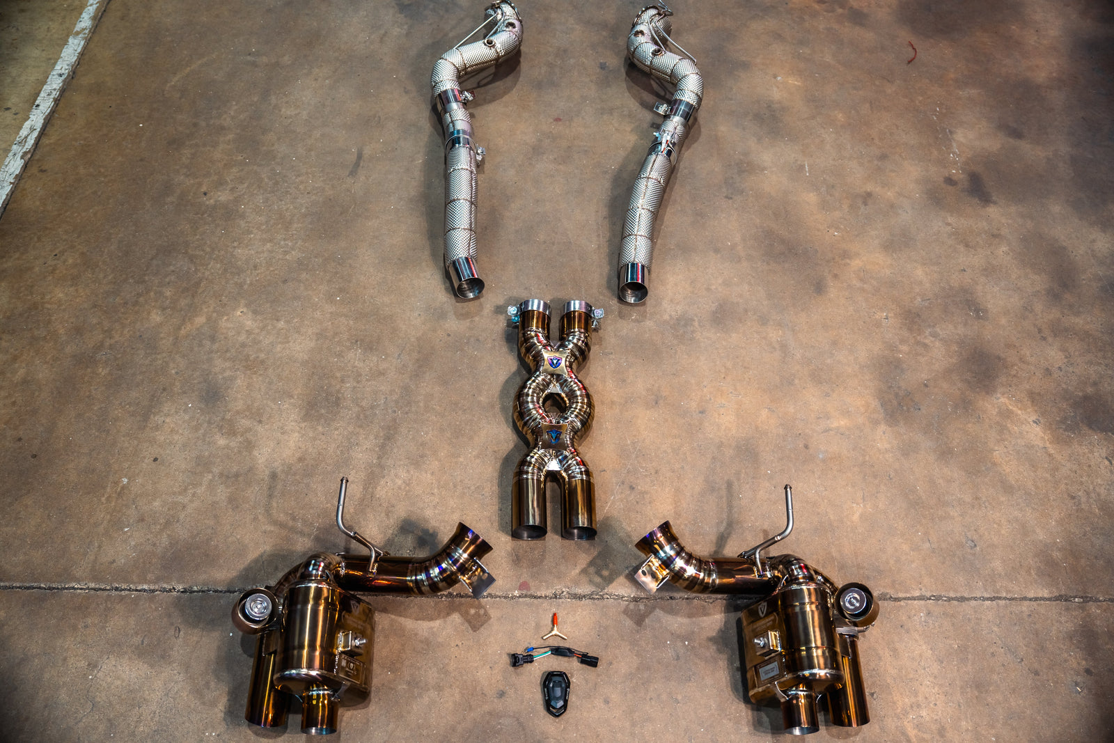 Ferrari F12 / 812 Valved Sport Exhaust System - Legends Auto Parts