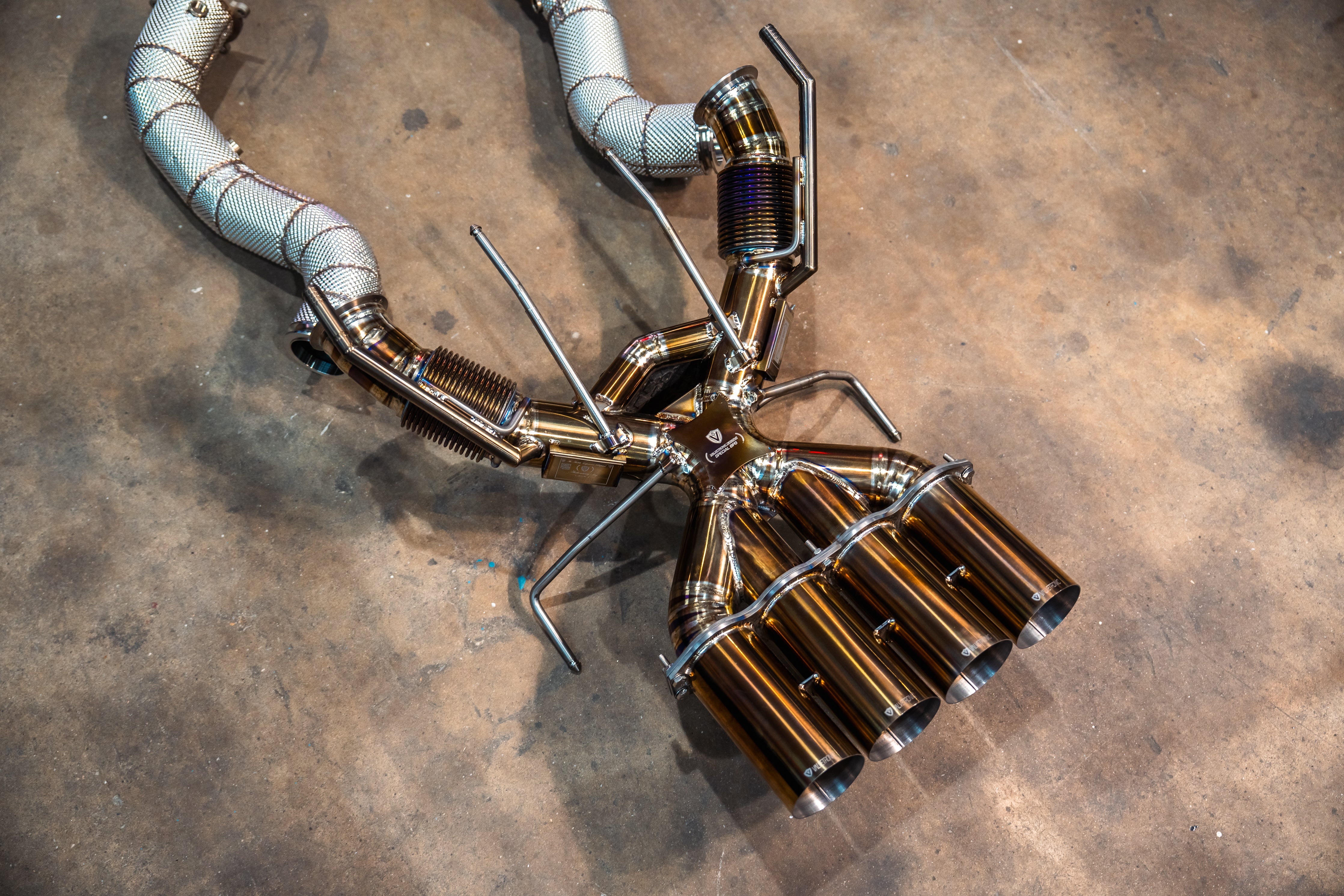 Mclaren 765LT F1 Race Exhaust System - Legends Auto Parts