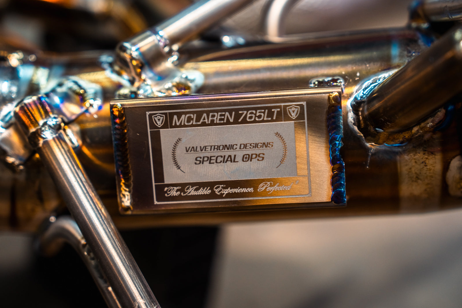 Mclaren 765LT F1 Race Exhaust System - Legends Auto Parts