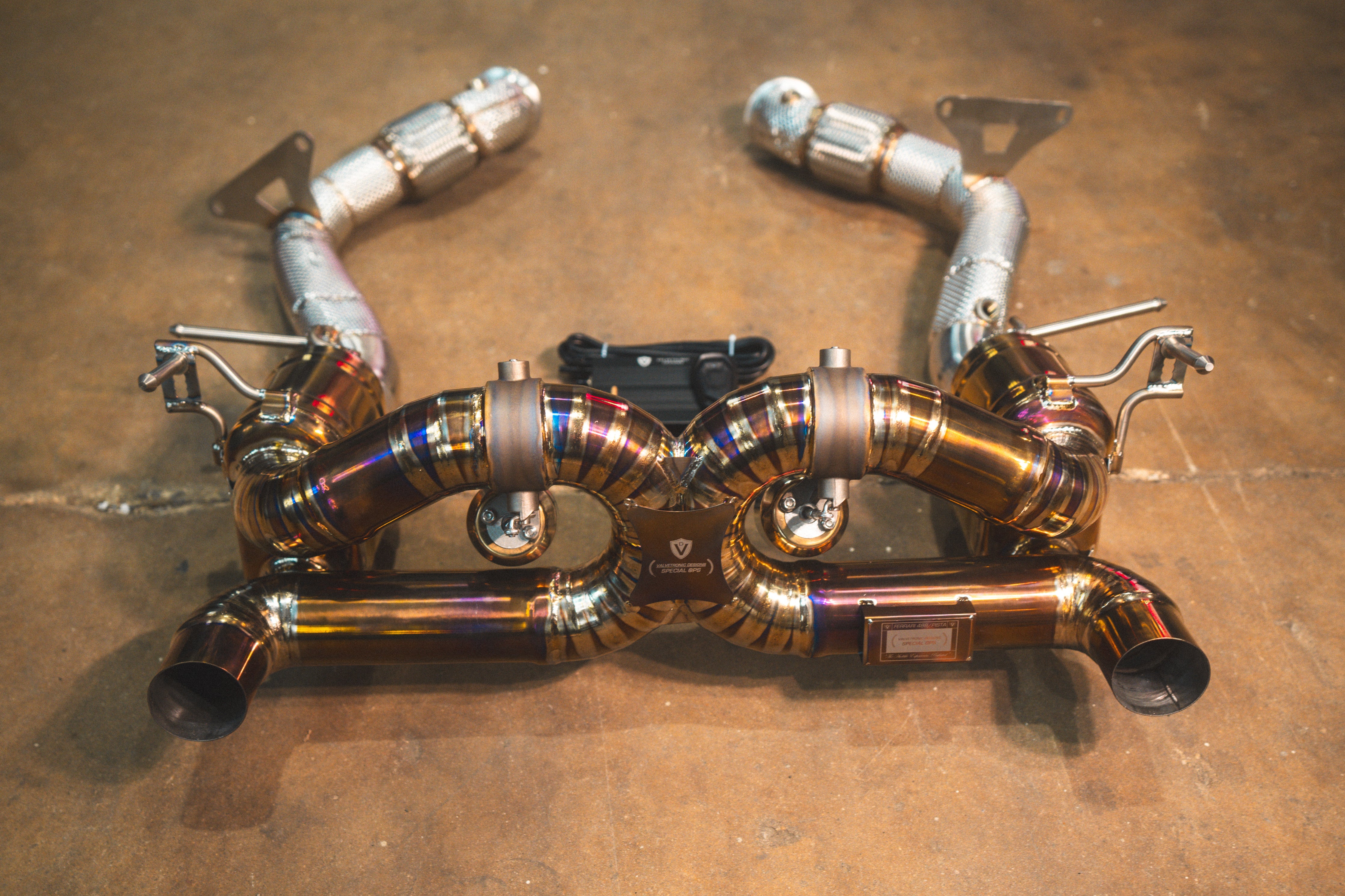 Ferrari 488 GTB Valved Sport Exhaust System - Legends Auto Parts