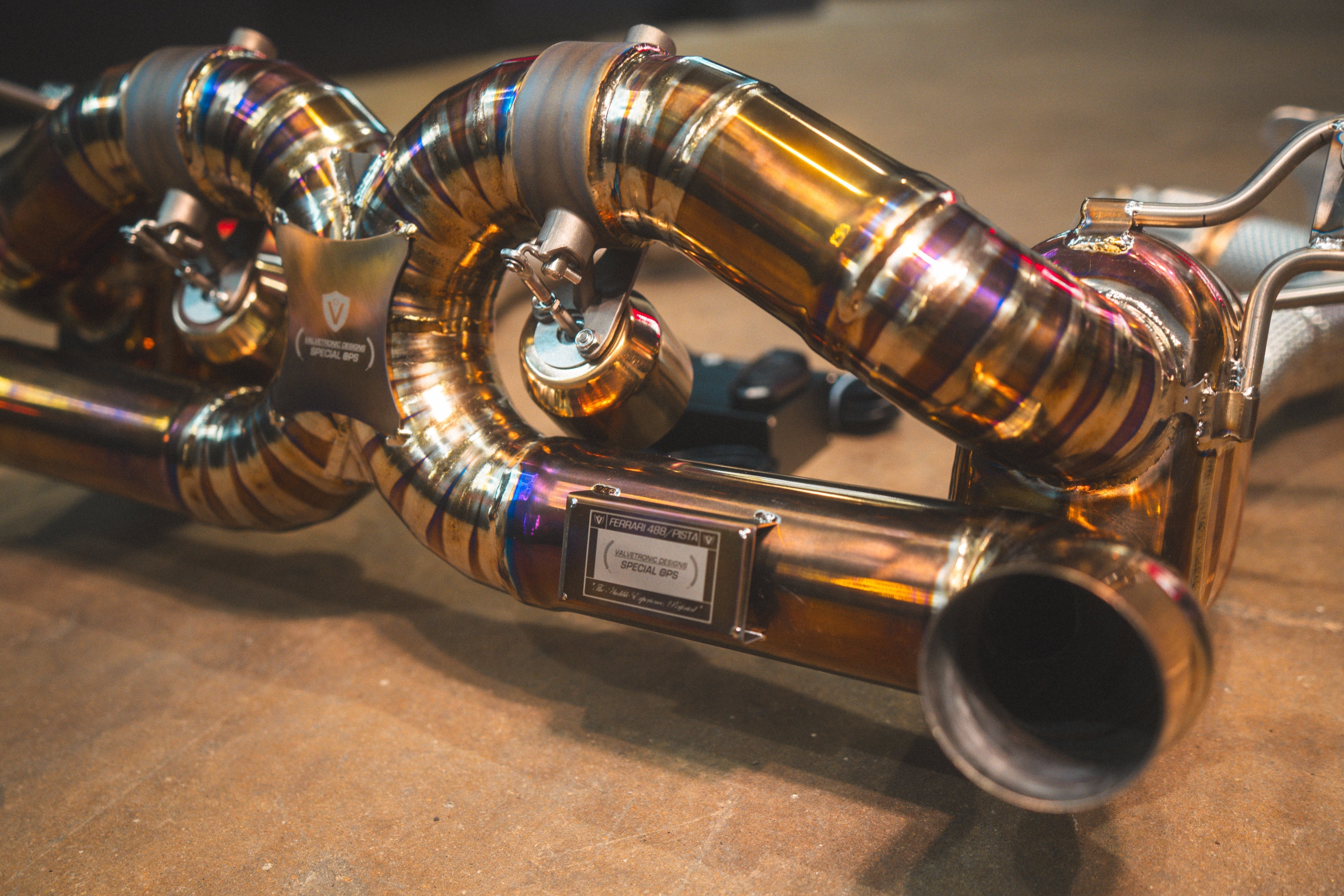 Ferrari 488 GTB Valved Sport Exhaust System - Legends Auto Parts
