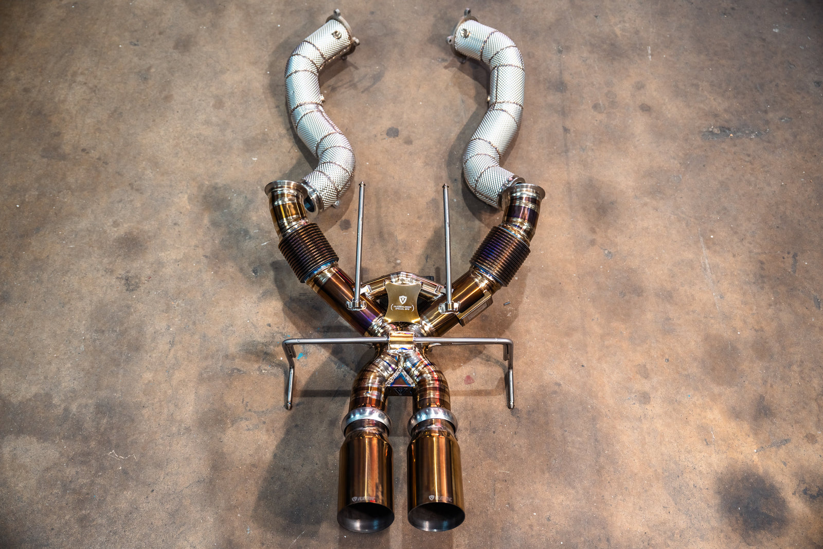 Mclaren 750S F1 Race Exhaust System - Legends Auto Parts