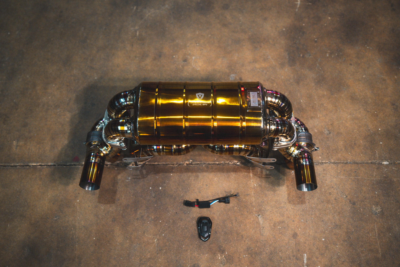 Ferrari F430 Scuderia / 16M Valved Sport Exhaust System - Legends Auto Parts