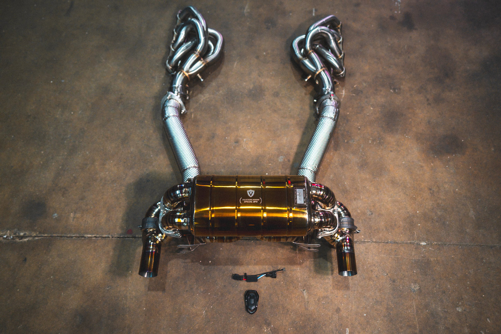 Valvetronic Ferrari F430 Scuderia / 16M Valved Sport Exhaust System - Legends Auto Parts