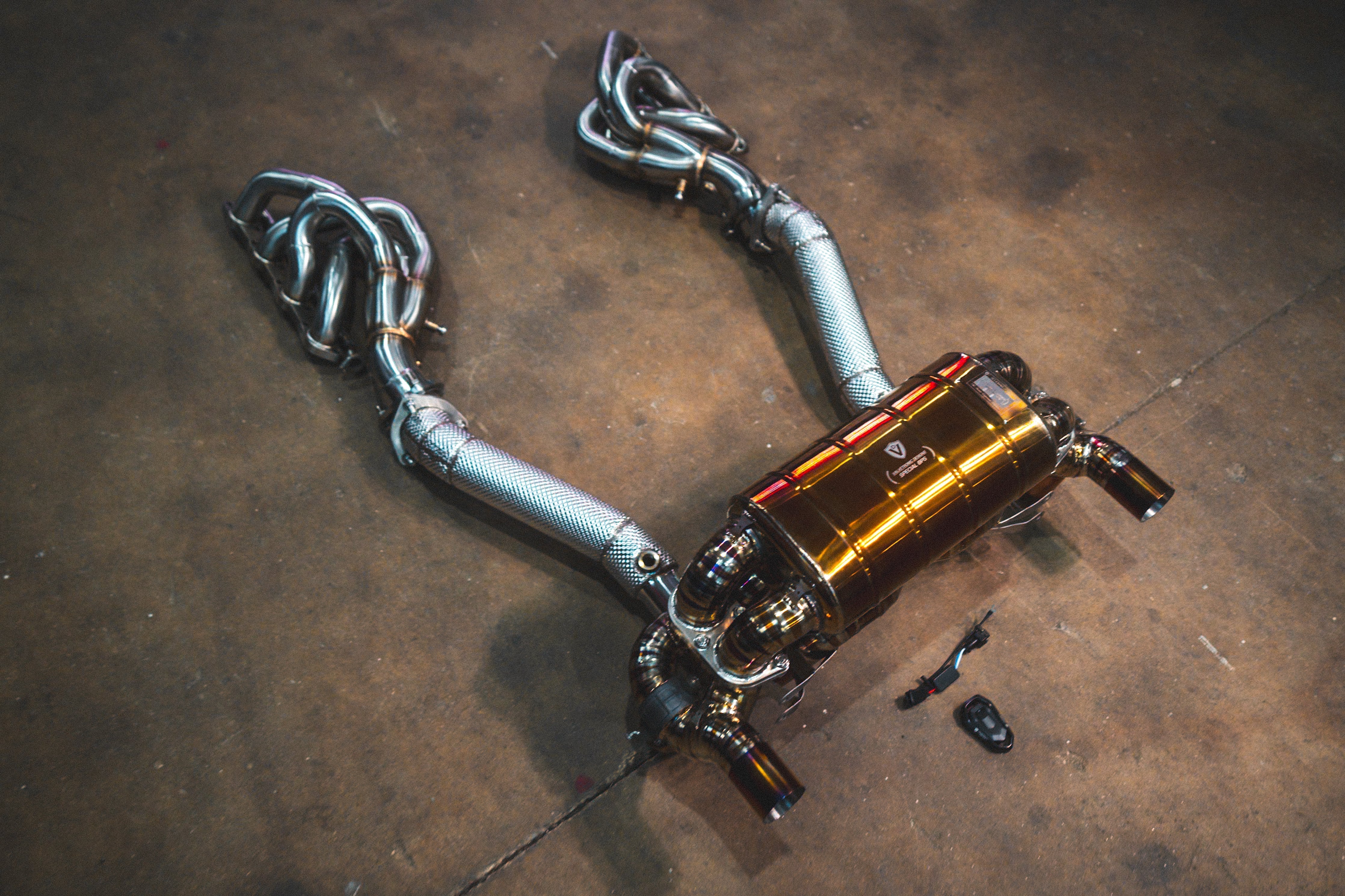 Ferrari F430 Scuderia / 16M Valved Sport Exhaust System - Legends Auto Parts