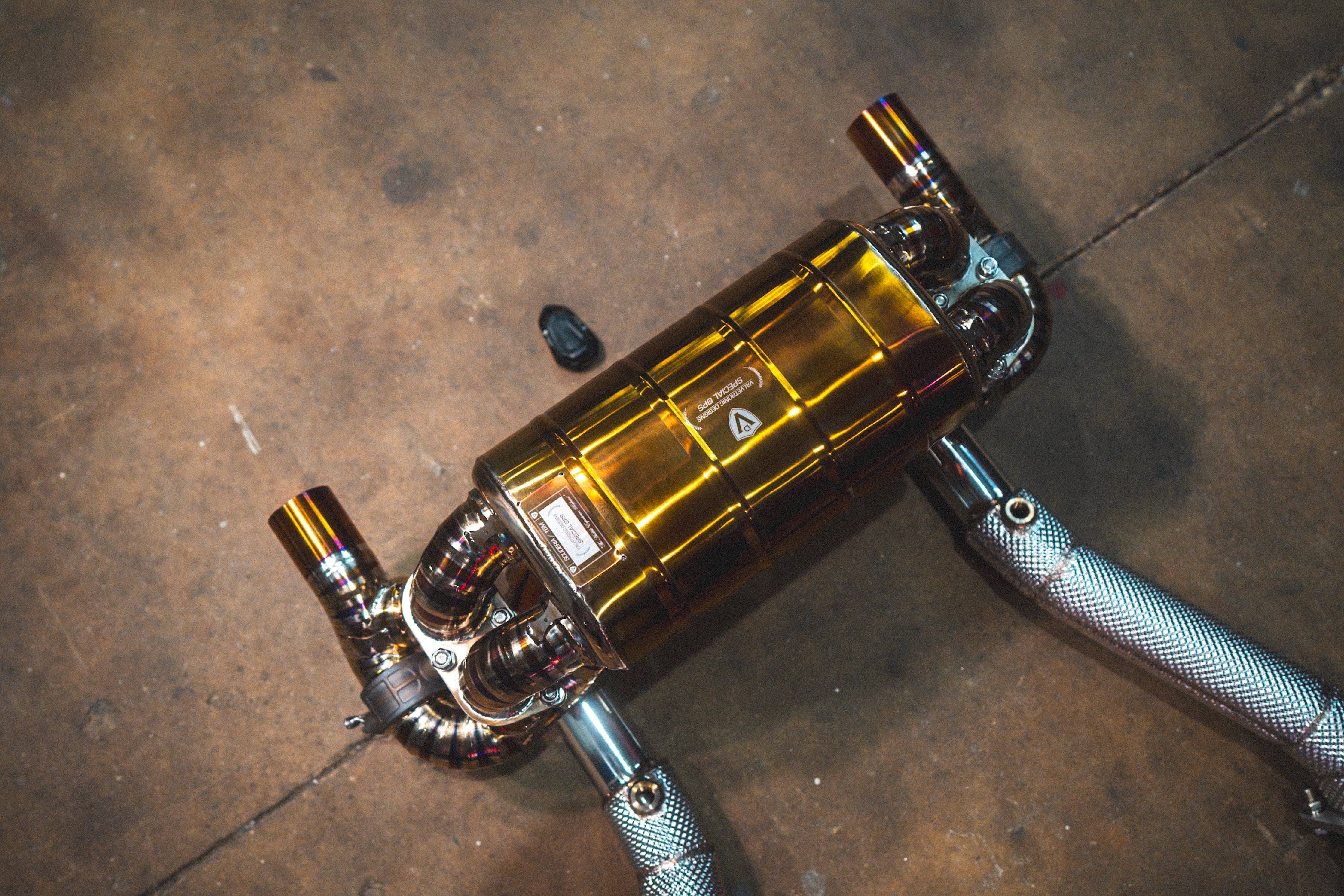 Ferrari F430 Scuderia / 16M Valved Sport Exhaust System - Legends Auto Parts