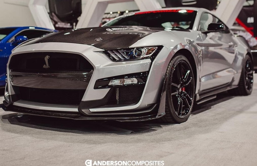 2020 - 2021 Mustang Shelby GT500 Double Sided Carbon Fiber Hood