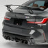 Vorsteiner - BMW G8X M3 | M4 Carbon Fiber Aero Wing Blade with Matte Black Uprights V-Style™️ - Legends Auto Parts