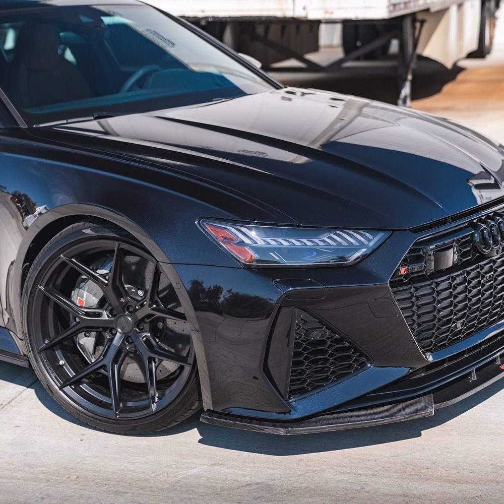 Urban Automotive Carbon Front Splitter for C8 Audi RS6 - Legends Auto Parts