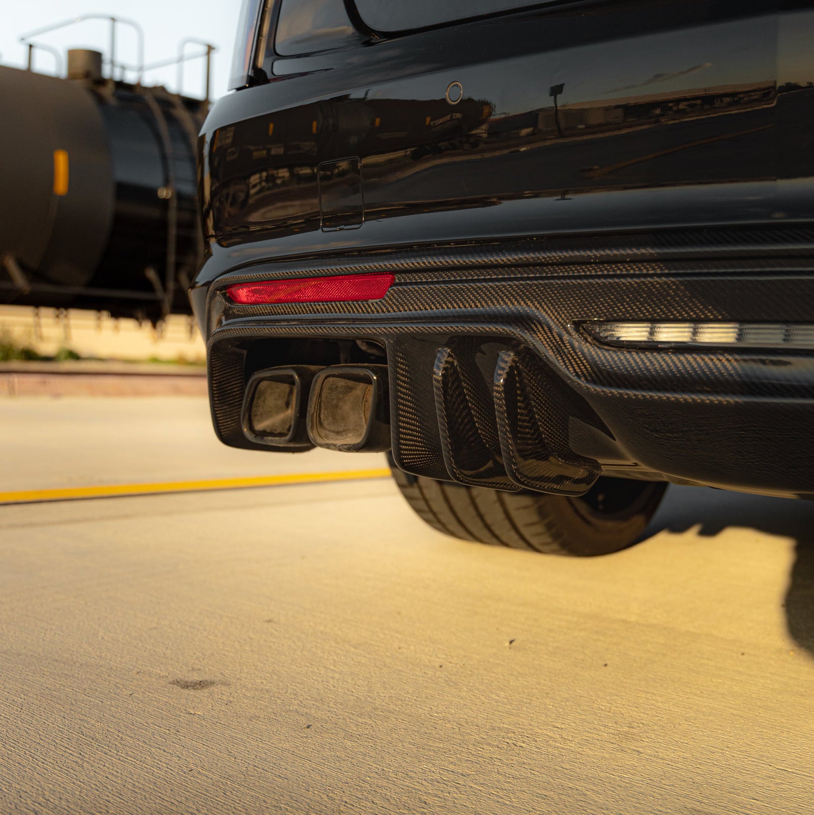 2022-2025 Cadillac CT5-V Blackwing Type-ST Carbon Fiber Rear Diffuser - Legends Auto Parts