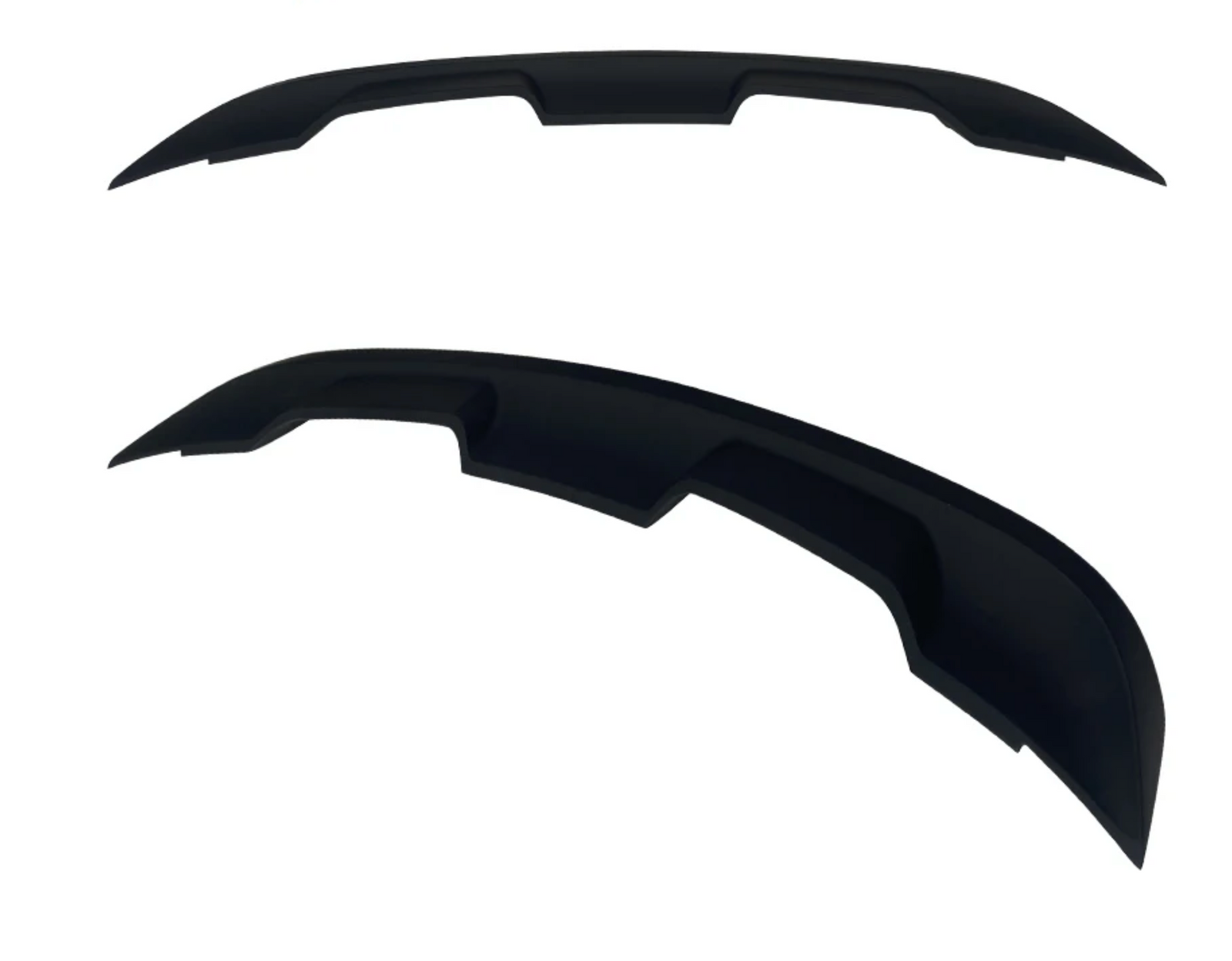 2010-2014 Mustang S197 GT500 S550 Style Rear Spoiler Gloss Black - Legends Auto Parts