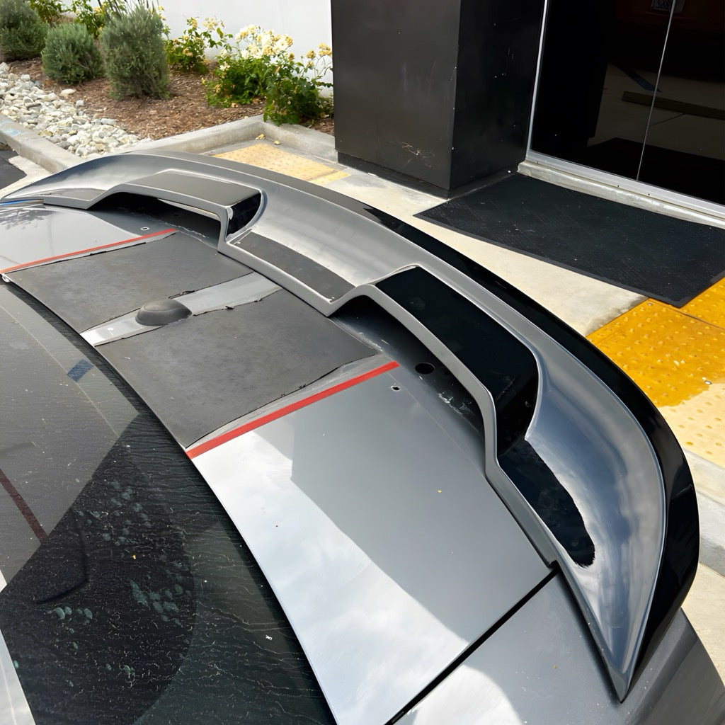 2010-2014 Mustang S197 GT500 S550 Style Rear Spoiler Gloss Black - Legends Auto Parts