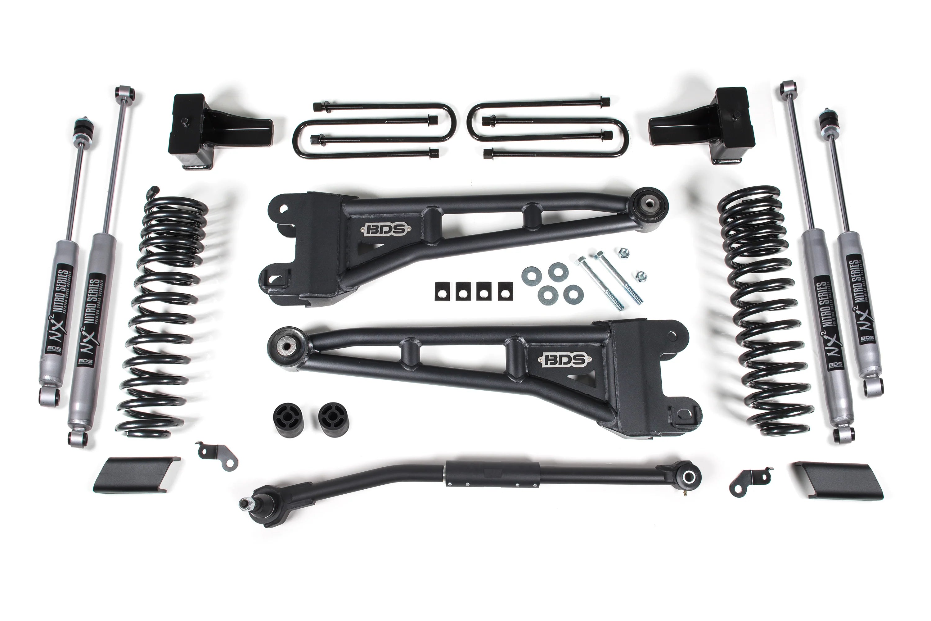 BDS - 2.5 Inch Lift Kit w/ Radius Arm | Ford F250/F350 Super Duty (17-19) 4WD | Diesel - Legends Auto Parts