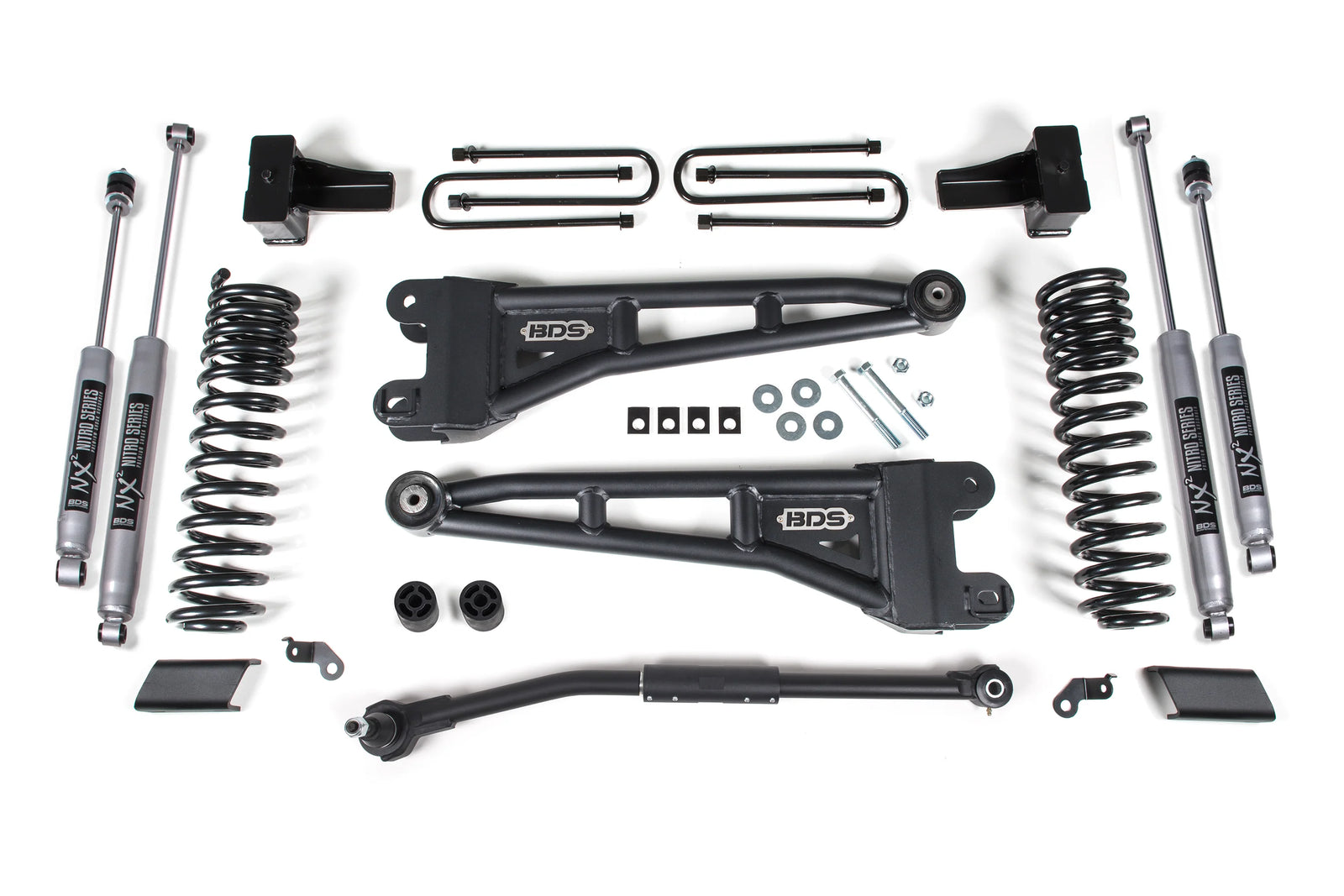 BDS - 2.5 Inch Lift Kit w/ Radius Arm | Ford F250/F350 Super Duty (17-19) 4WD | Diesel - Legends Auto Parts