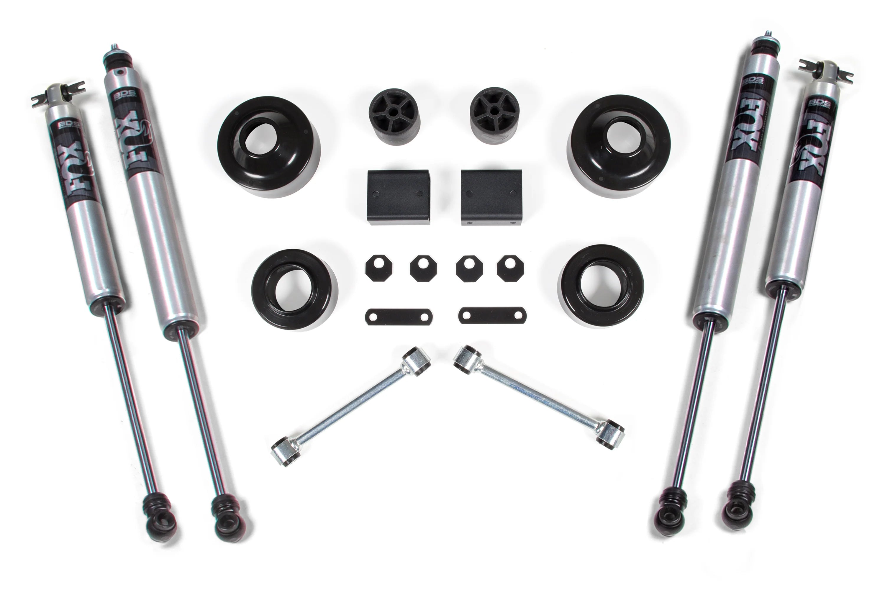 BDS - 2 Inch Lift Kit | Coil Spacer | Jeep Wrangler JK (07-11) 2-Door - Legends Auto Parts