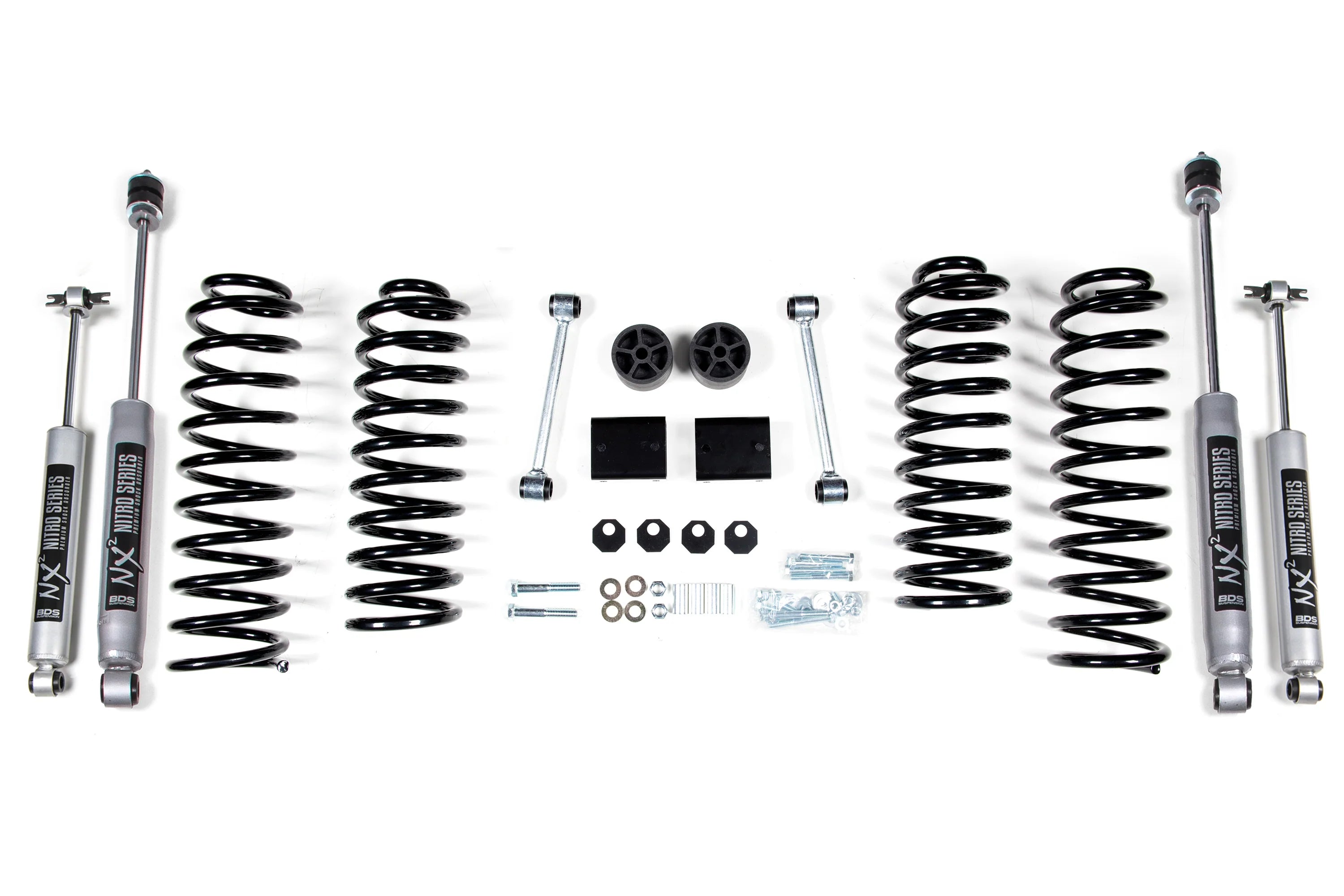 BDS - 2 Inch Lift Kit | Coil Spring | Jeep Wrangler JK (07-11) 4-Door - Legends Auto Parts