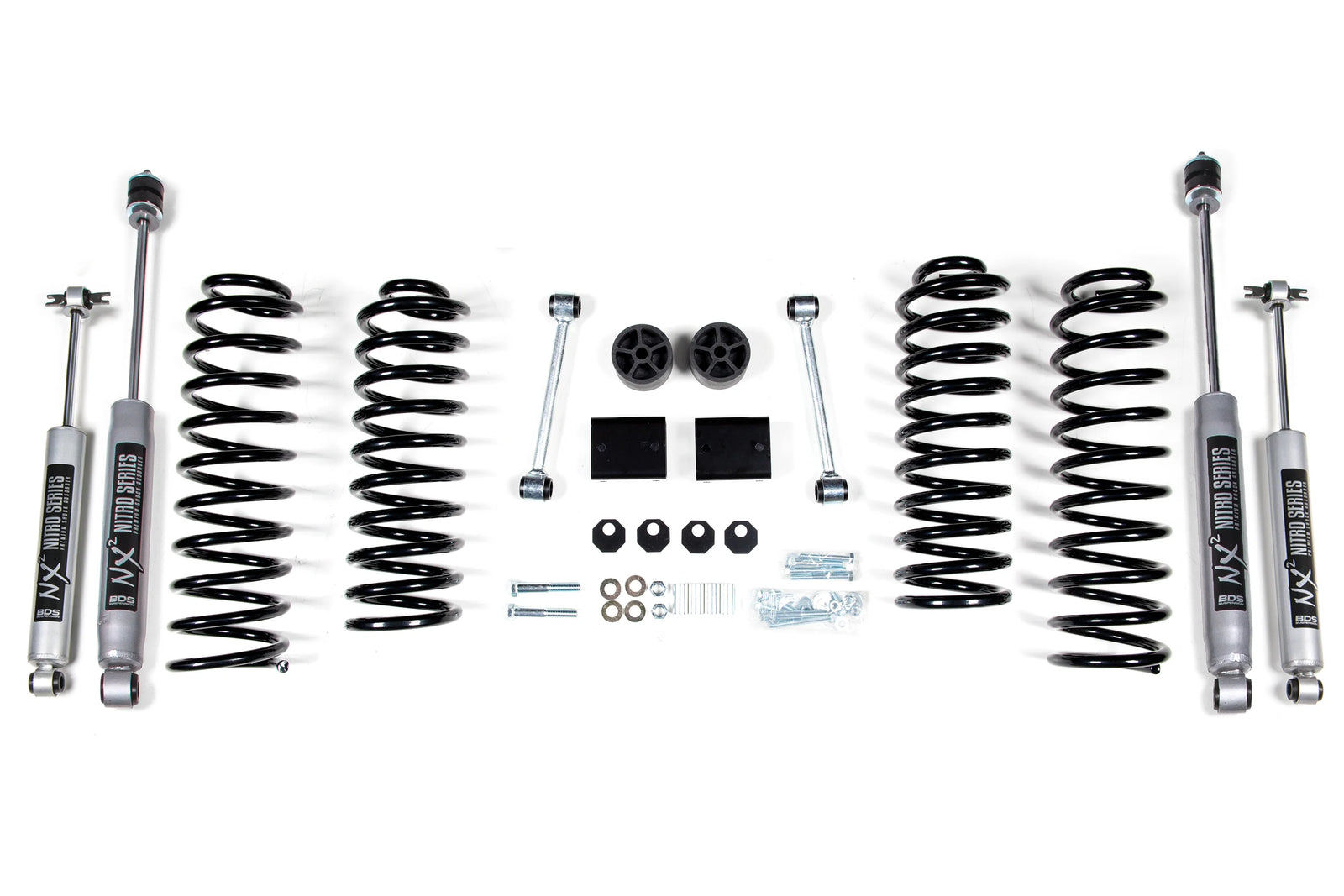 BDS - 2 Inch Lift Kit | Coil Spring | Jeep Wrangler JK (07-11) 4-Door - Legends Auto Parts