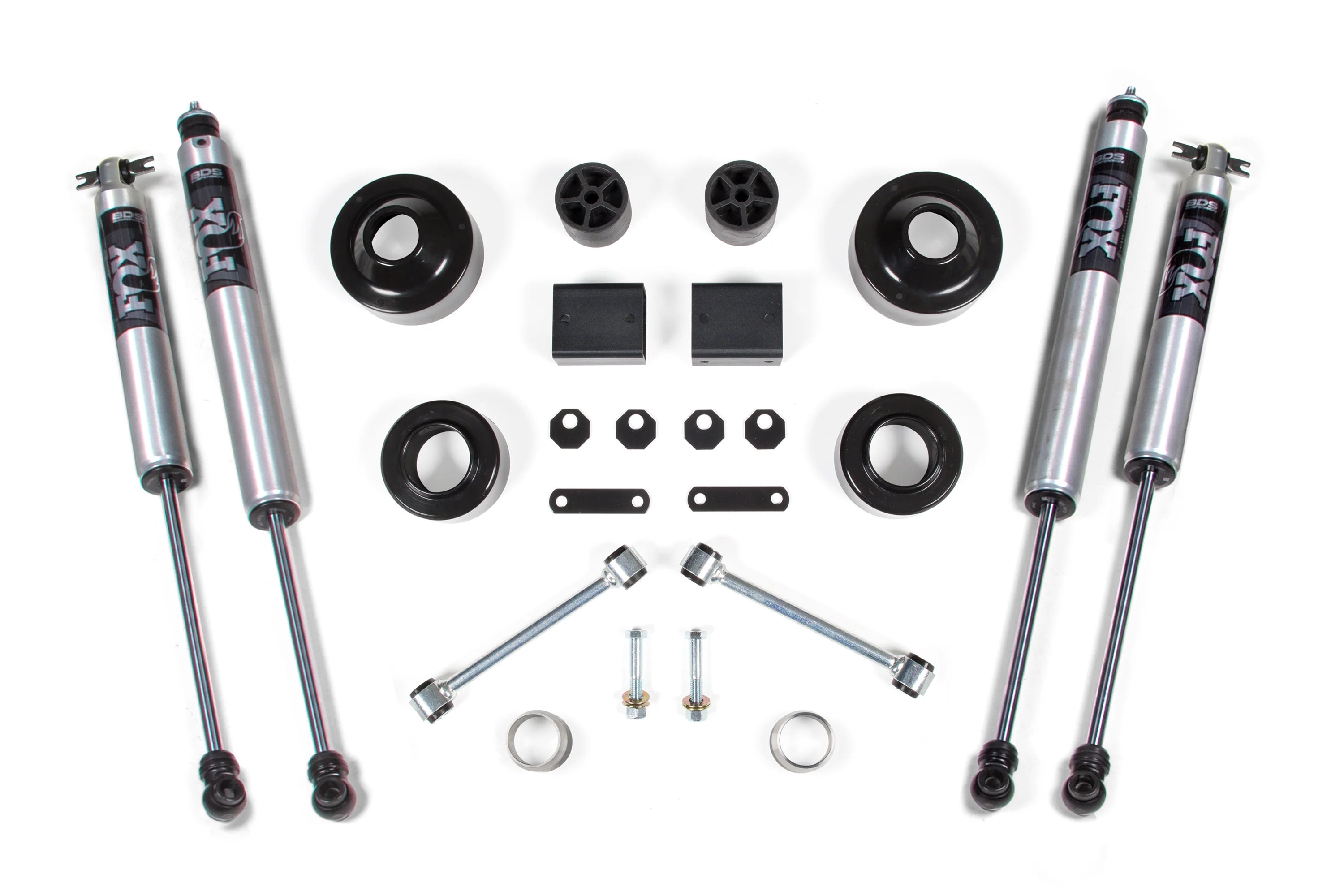 BDS - 2 Inch Lift Kit | Coil Spacer | Jeep Wrangler JK (12-18) 2-Door - Legends Auto Parts